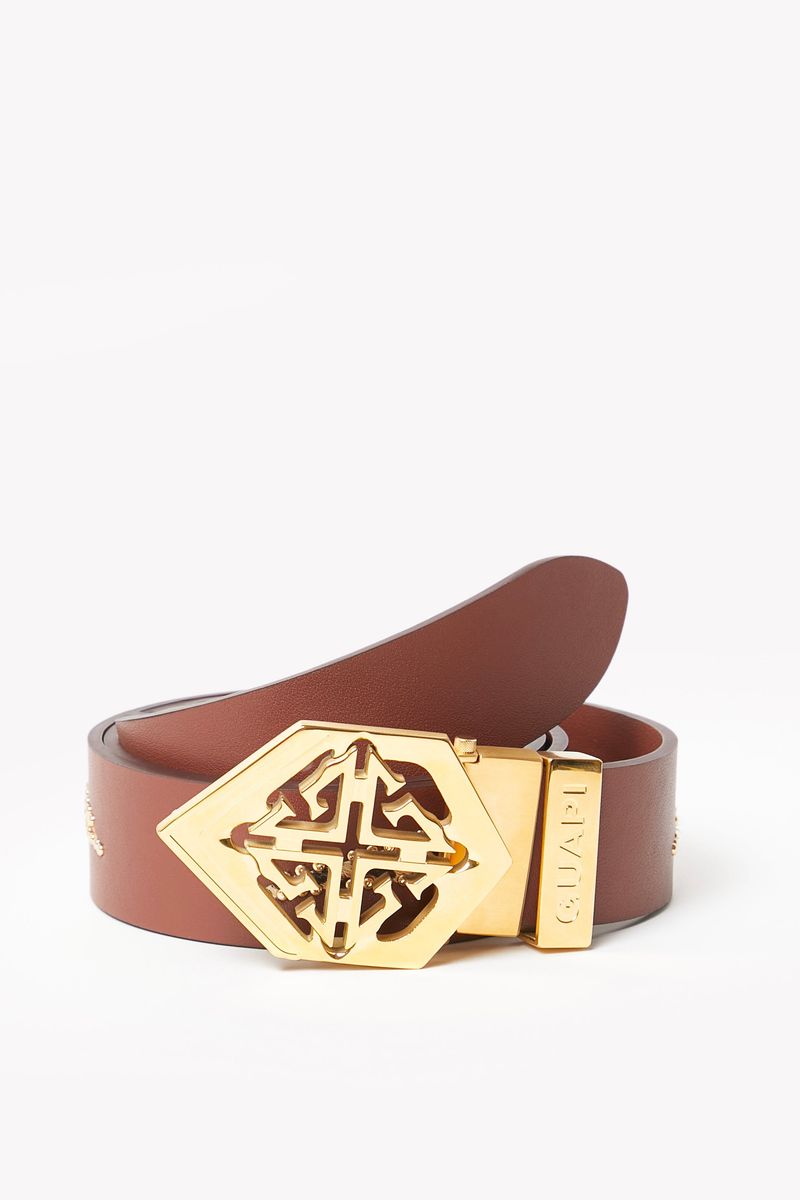 Guapi Gold Emblem Belt (Gold-Emblem-Belt)