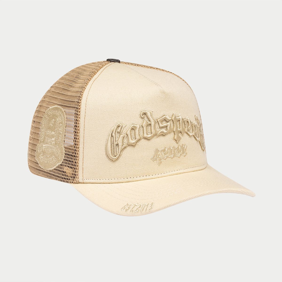 Godspeed Forever Trucker Hat Bone