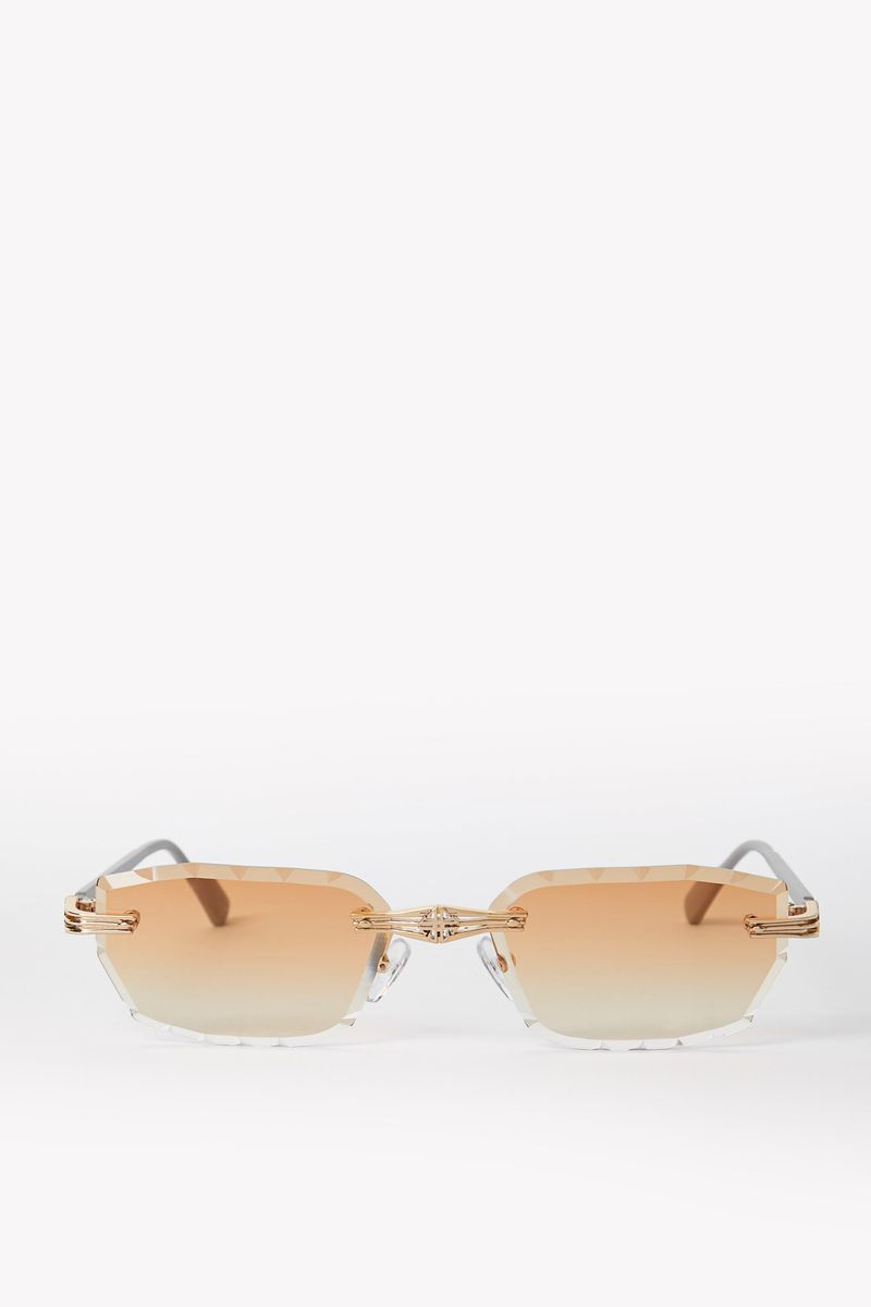 Guapi Peach Orange Icon Glasses