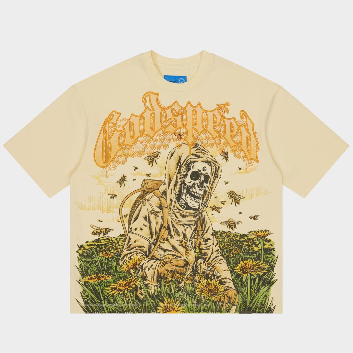 Godspeed Save The Bees NG Bone T Shirt
