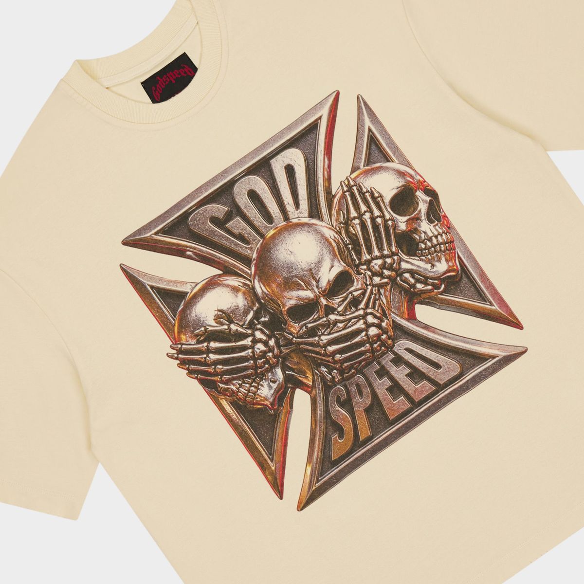 Godspeed Omertà Bone T Shirt