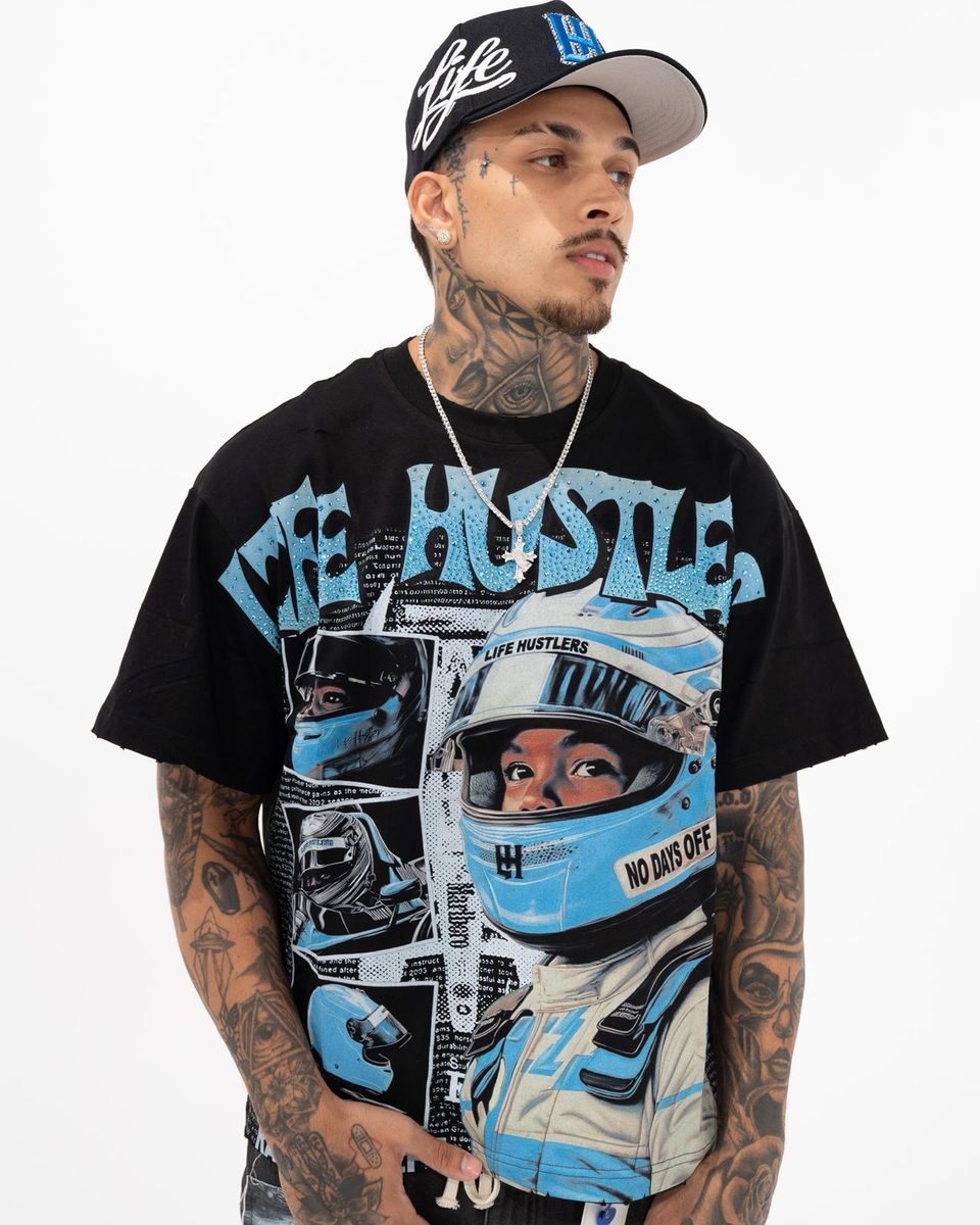 Life Hustlers Racing Kid T Shirt