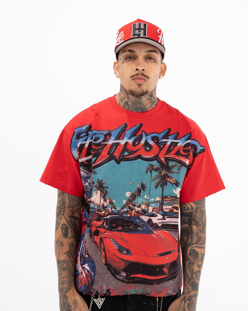 Life Hustlers Biker T Shirt