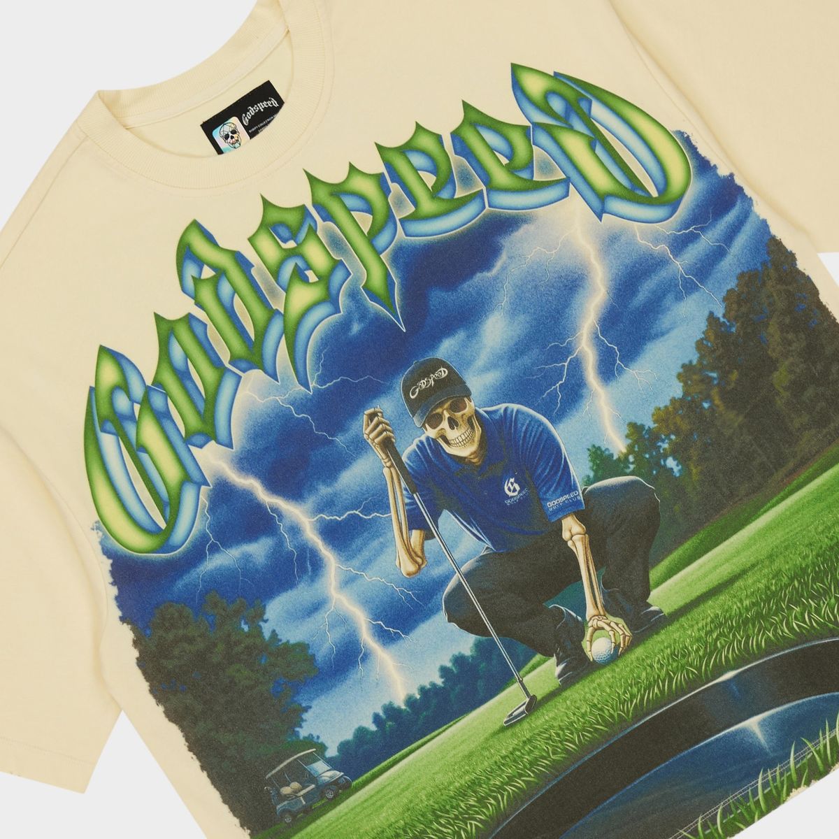 Godspeed No Mulligans Bone T Shirt