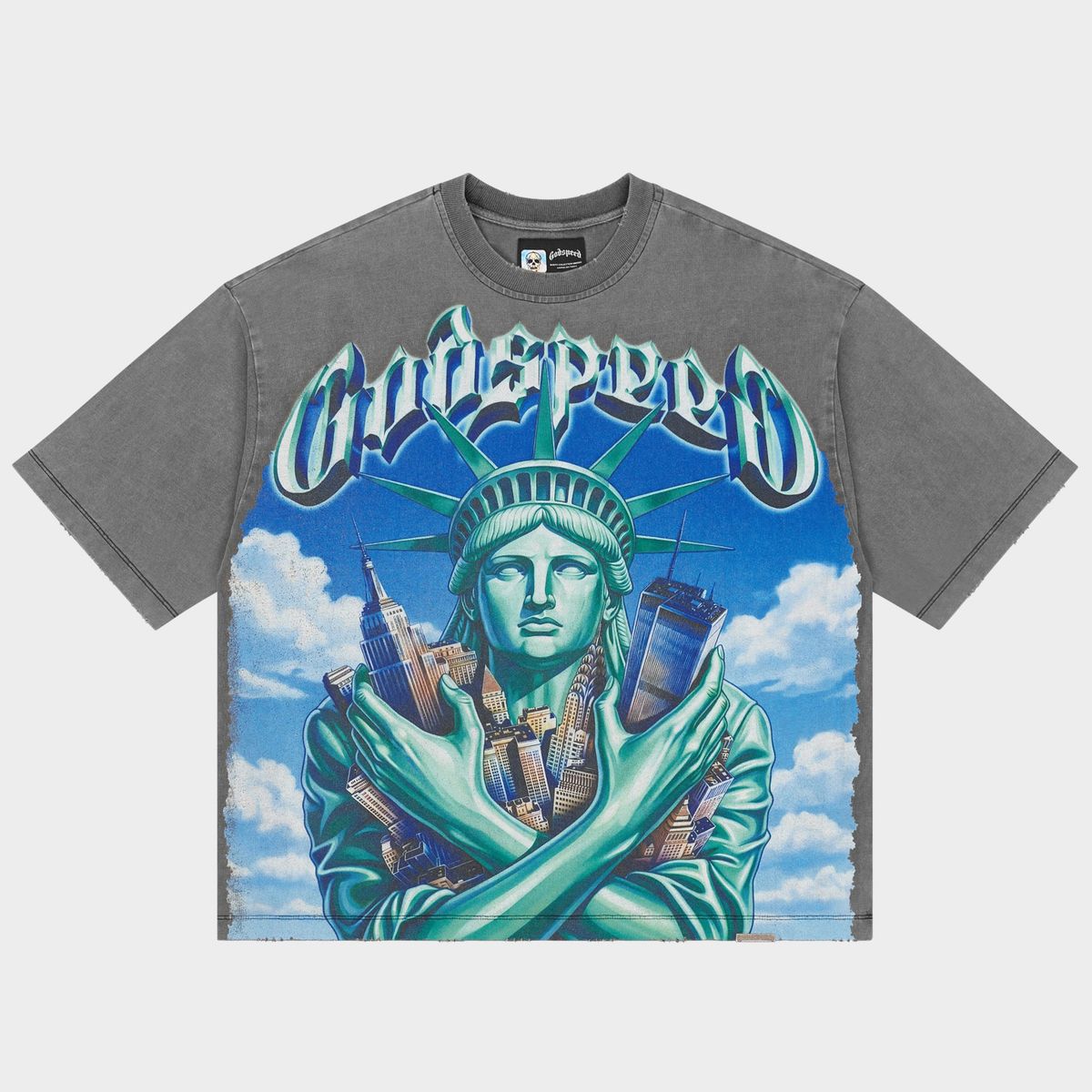 Godspeed Empire Guardian Grey T Shirt
