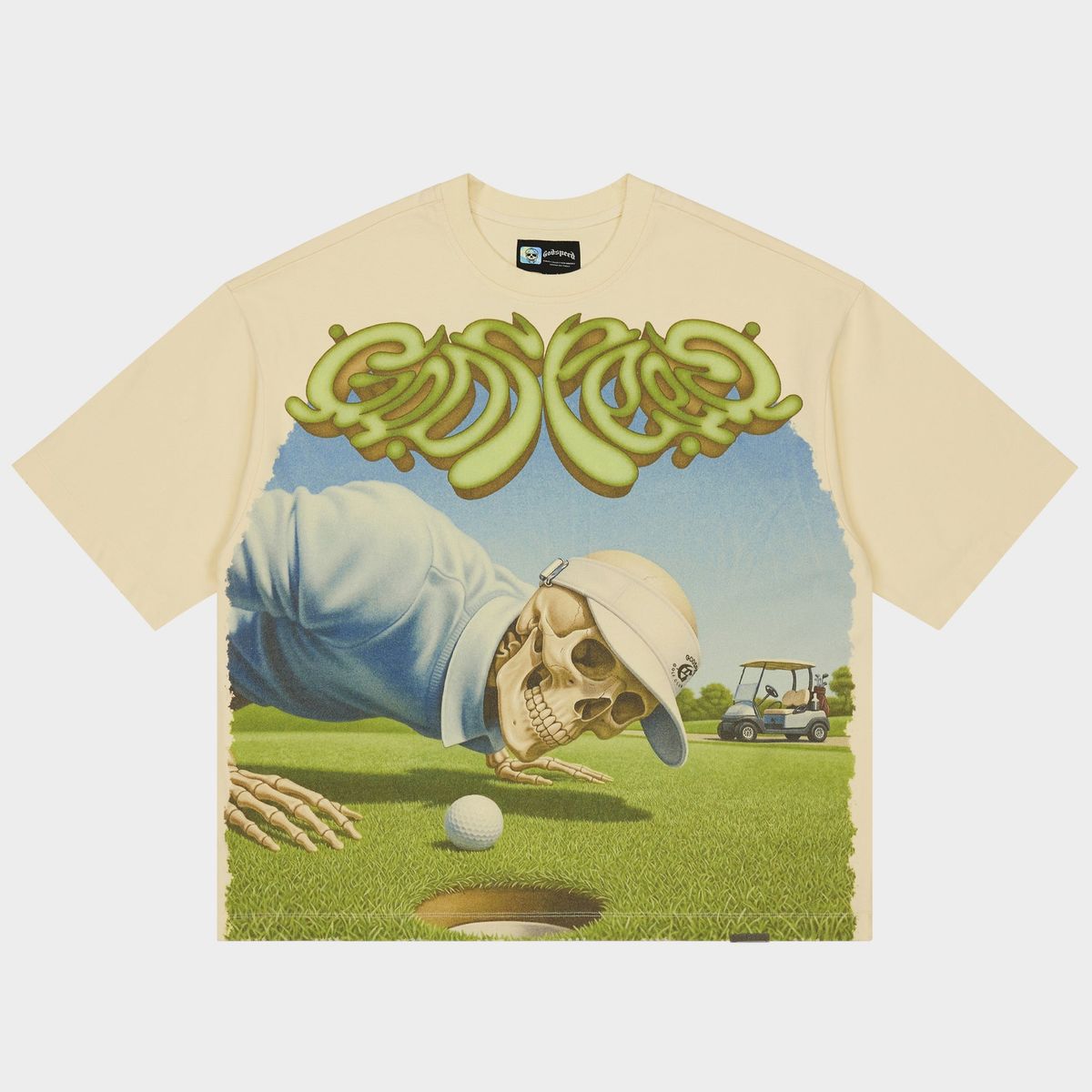 Godspeed Green Reaper Bone T Shirt