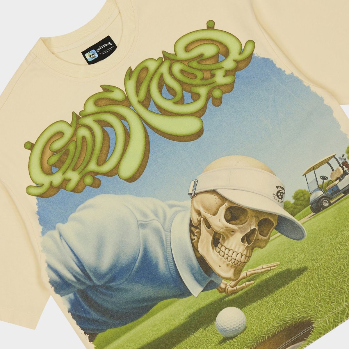 Godspeed Green Reaper Bone T Shirt