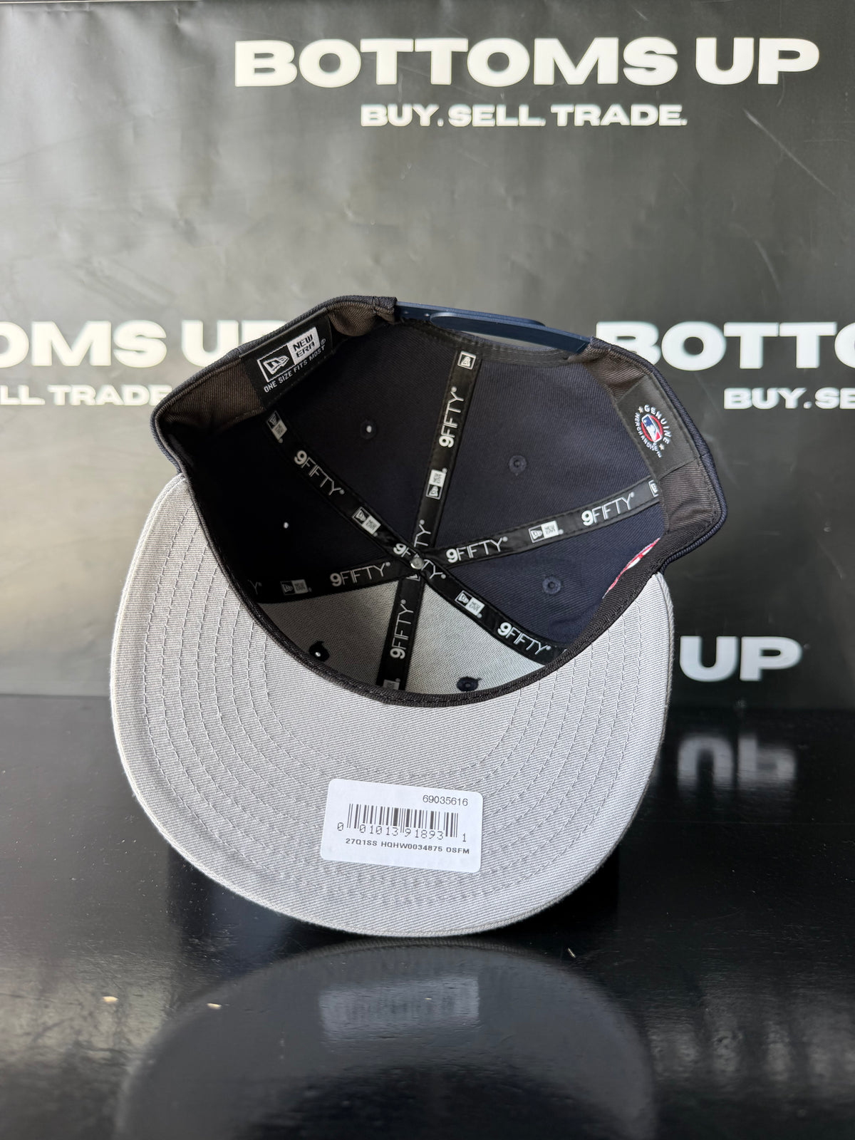 New Era New York Yankees 9FIFTY Snapback Hat – Navy / Gray
