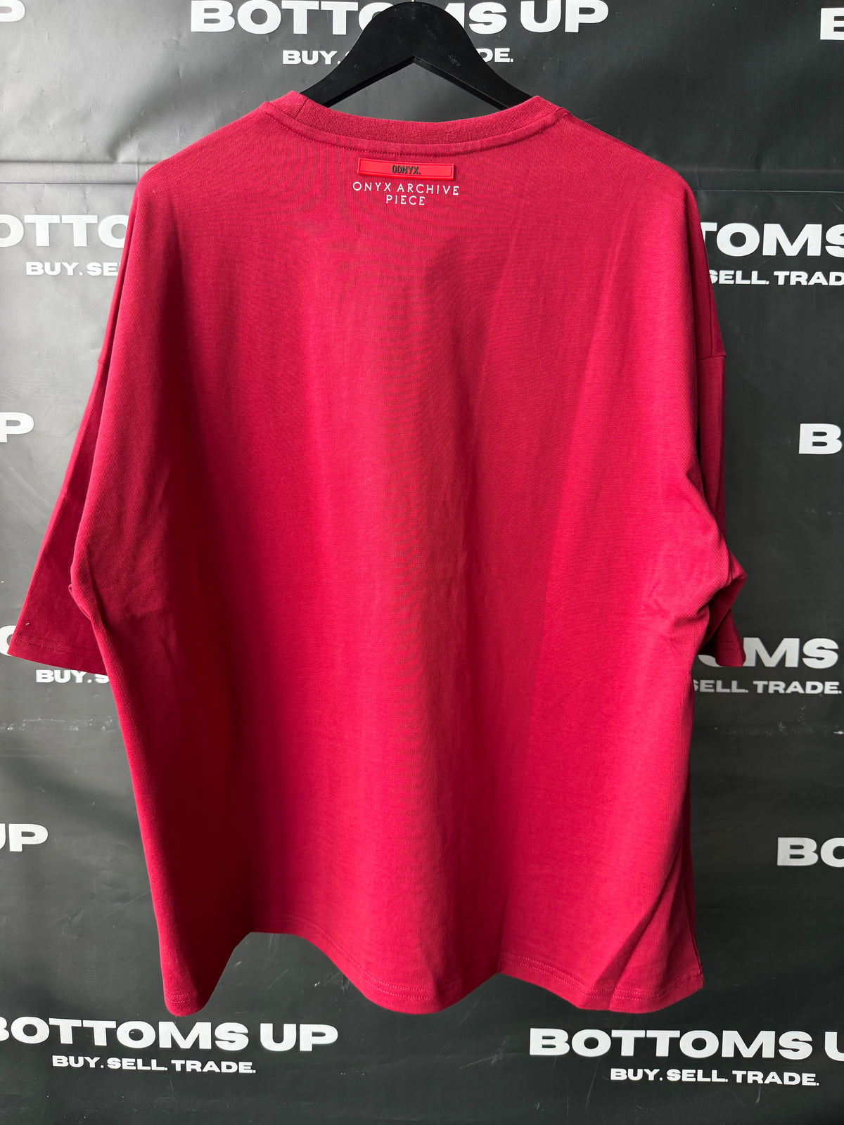 Onyx Apparel Red label SILENCE T-Shirt In Red