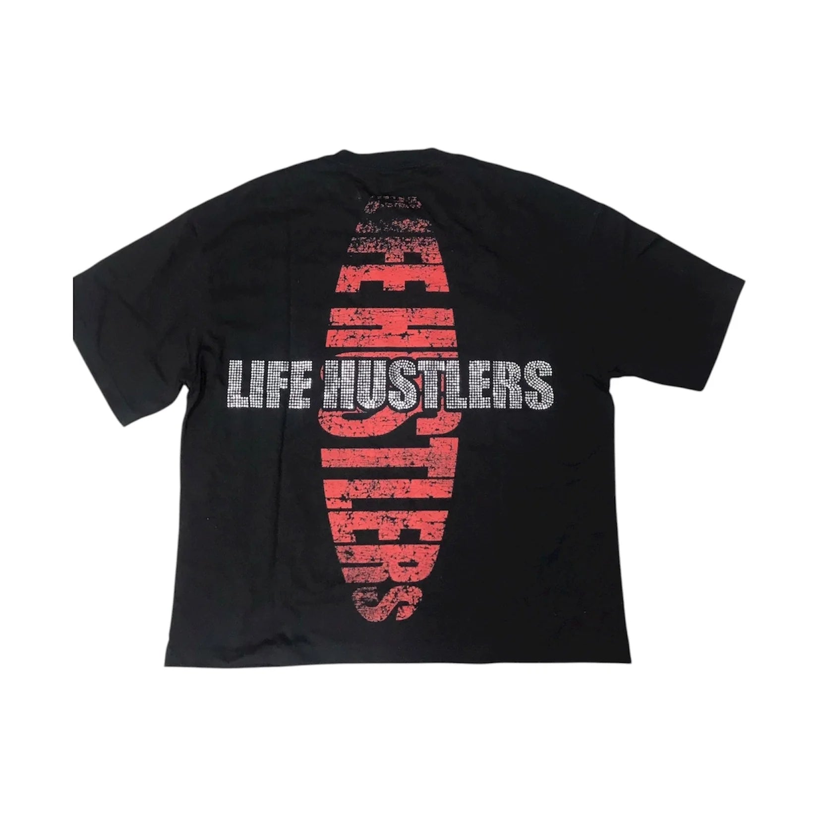 Life Hustlers Brand Jesus is King Black T Shirt