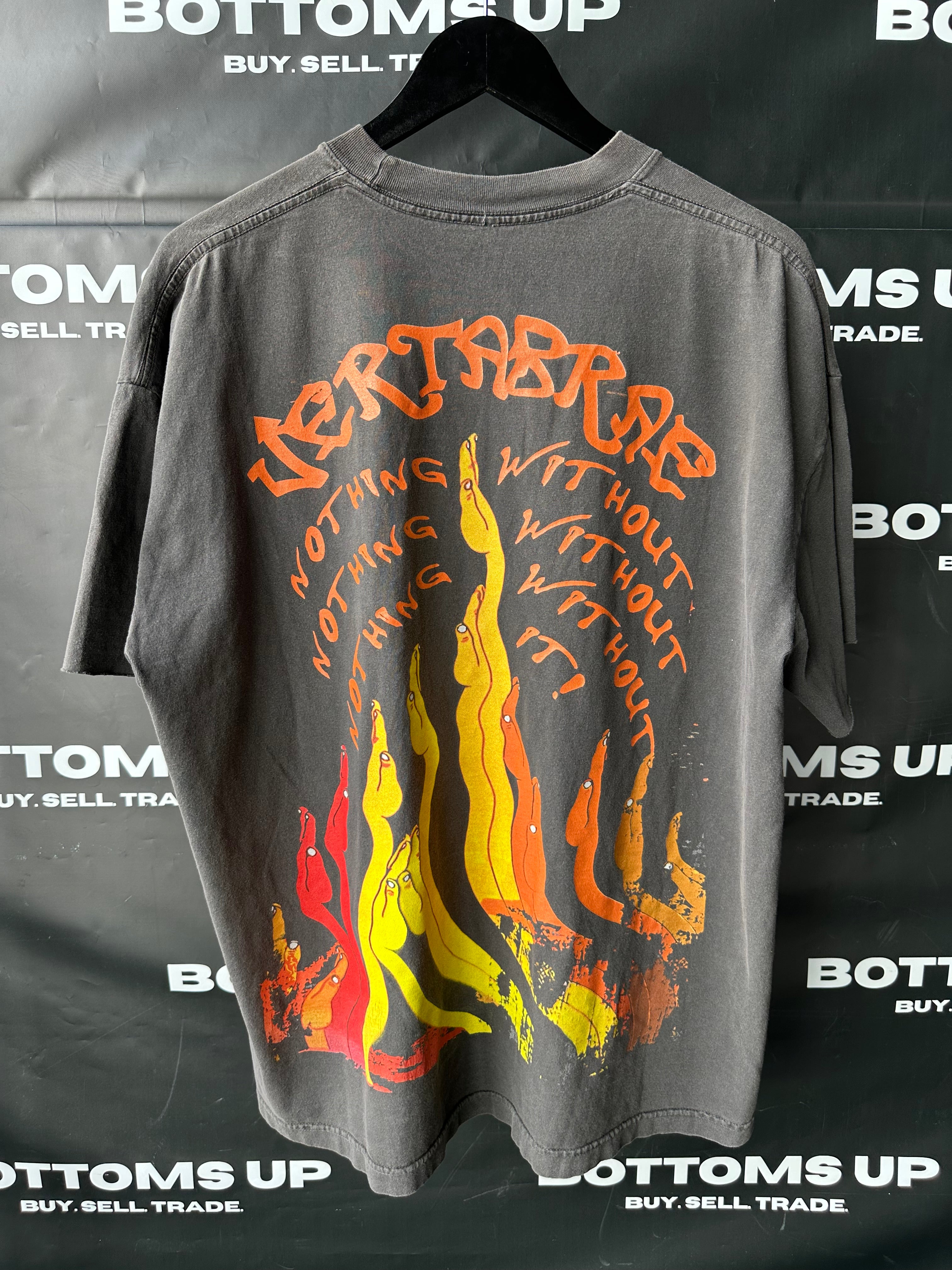 Vertabrae 2m Boxing Grey Distressed T-Shirt