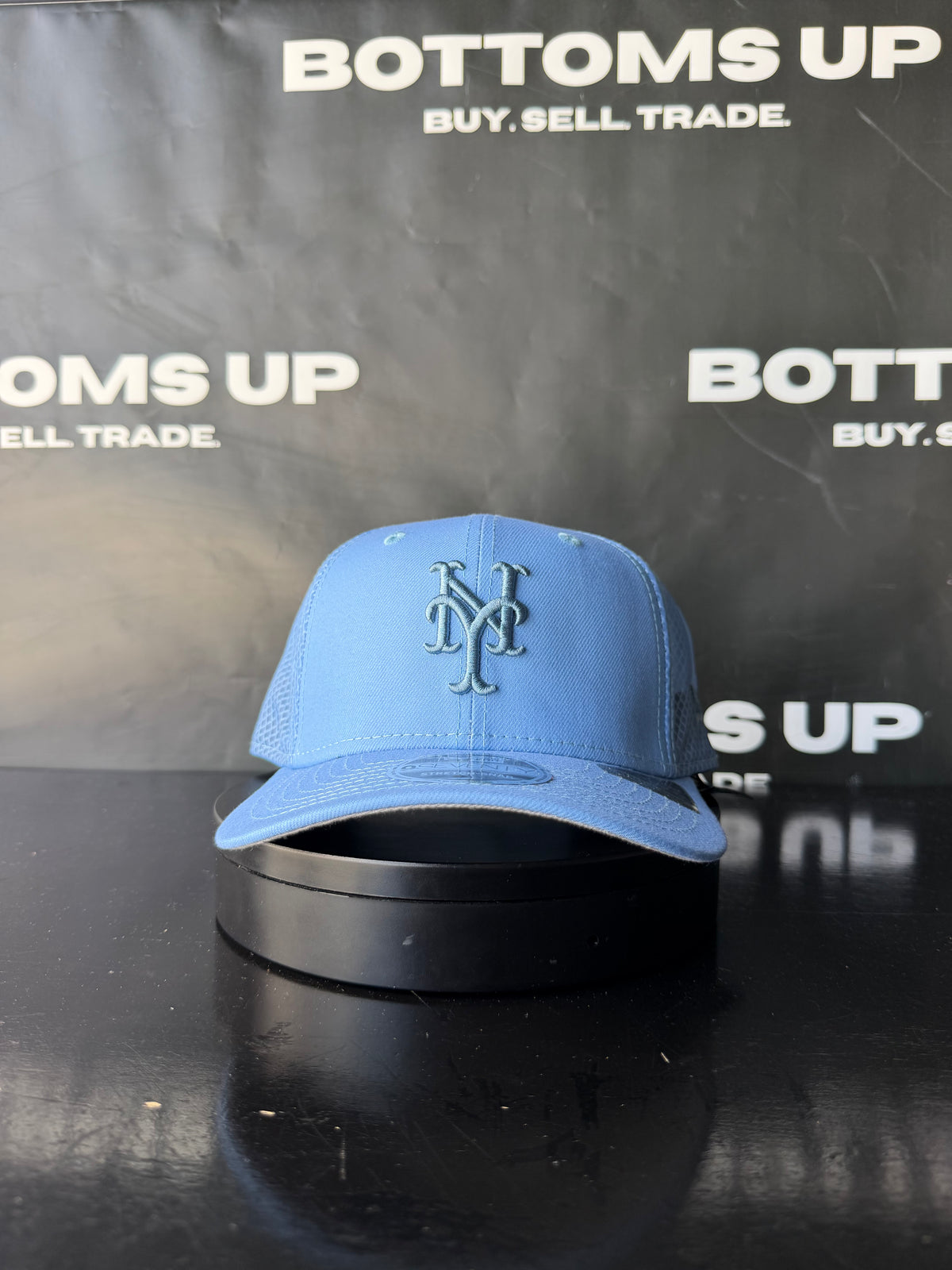New York Mets New Era 9SEVENTY Stretch-Snap Hat In Blue