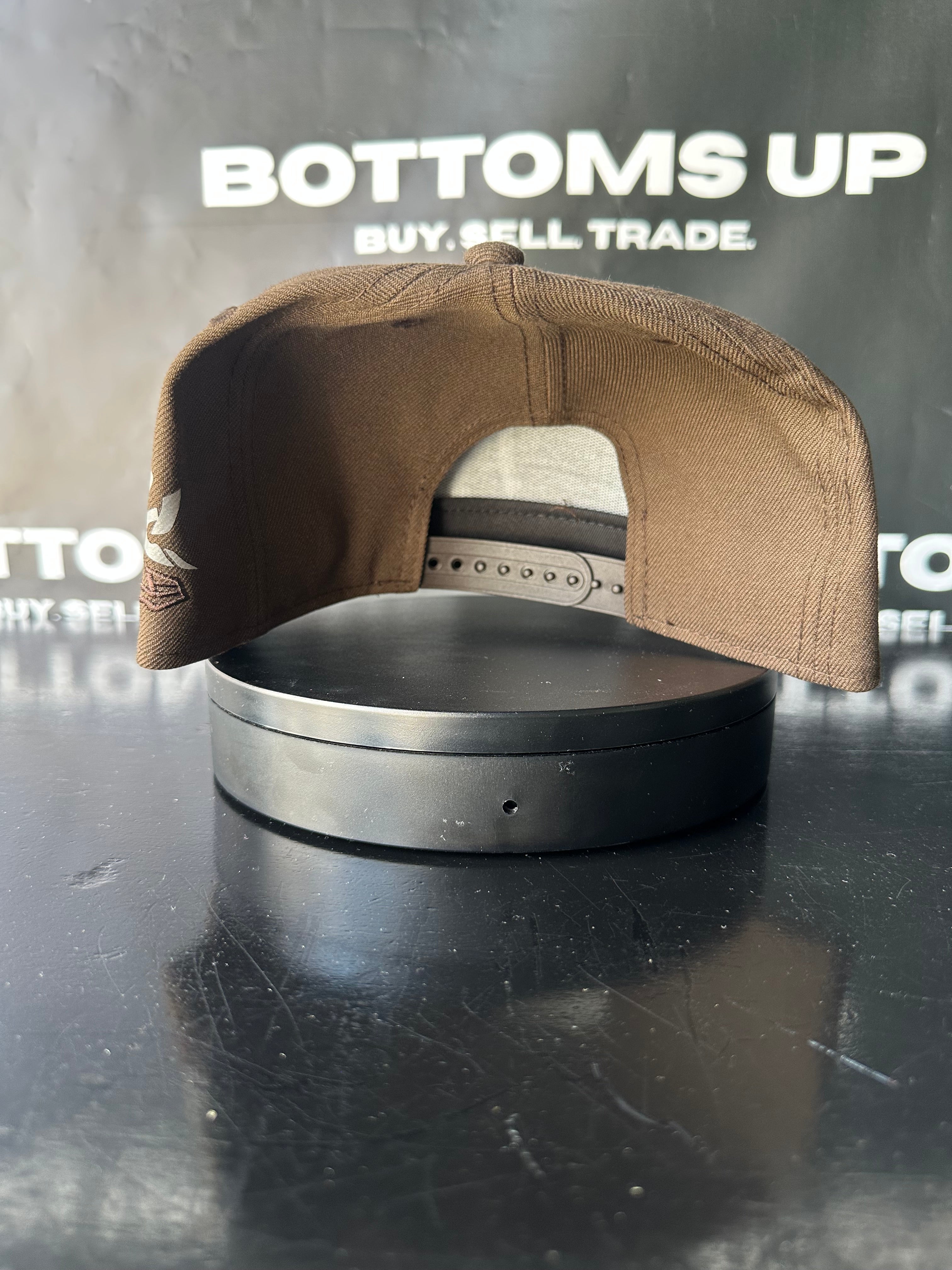 Polancaps: New York Yankees Brown Chrome Hearts Patch 1 of 1 Hat