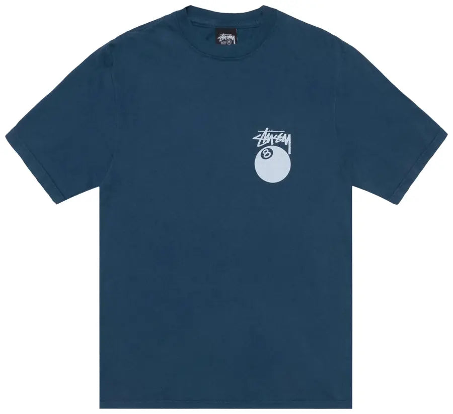Stussy 8 Ball Tee 'Navy' T Shirt