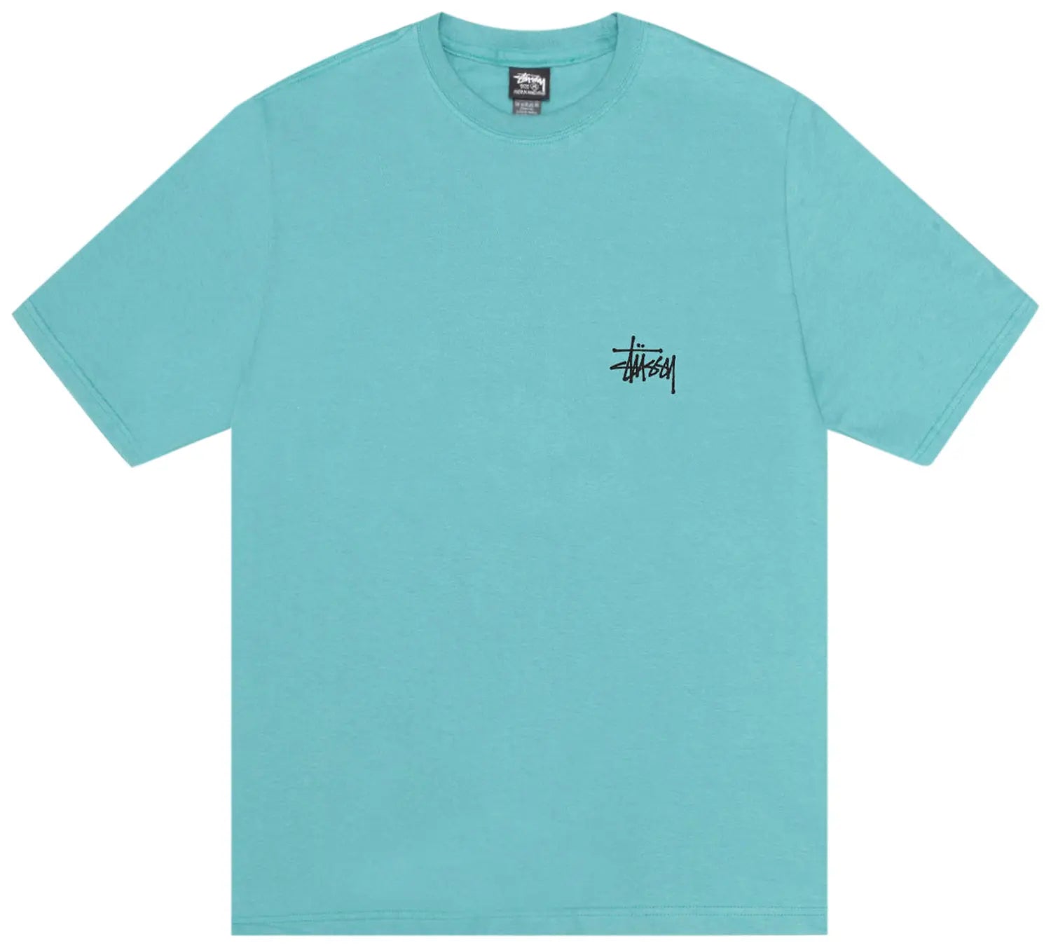Stussy Basic T-Shirt In Ocean Blue