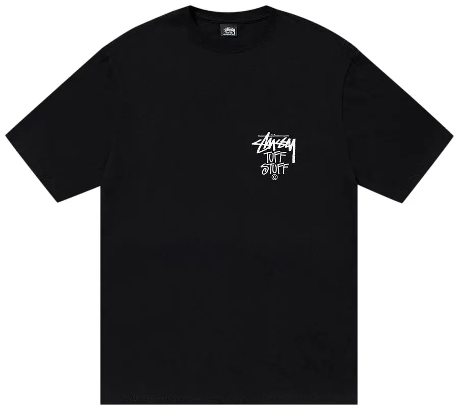 Stussy Tuff Stuff T-Shirt In Black