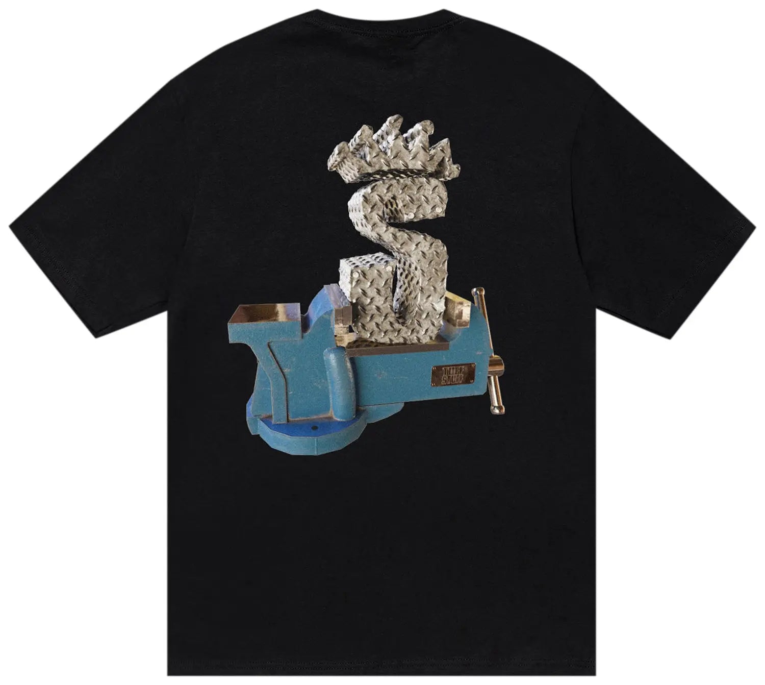 Stussy Tuff Stuff T-Shirt In Black