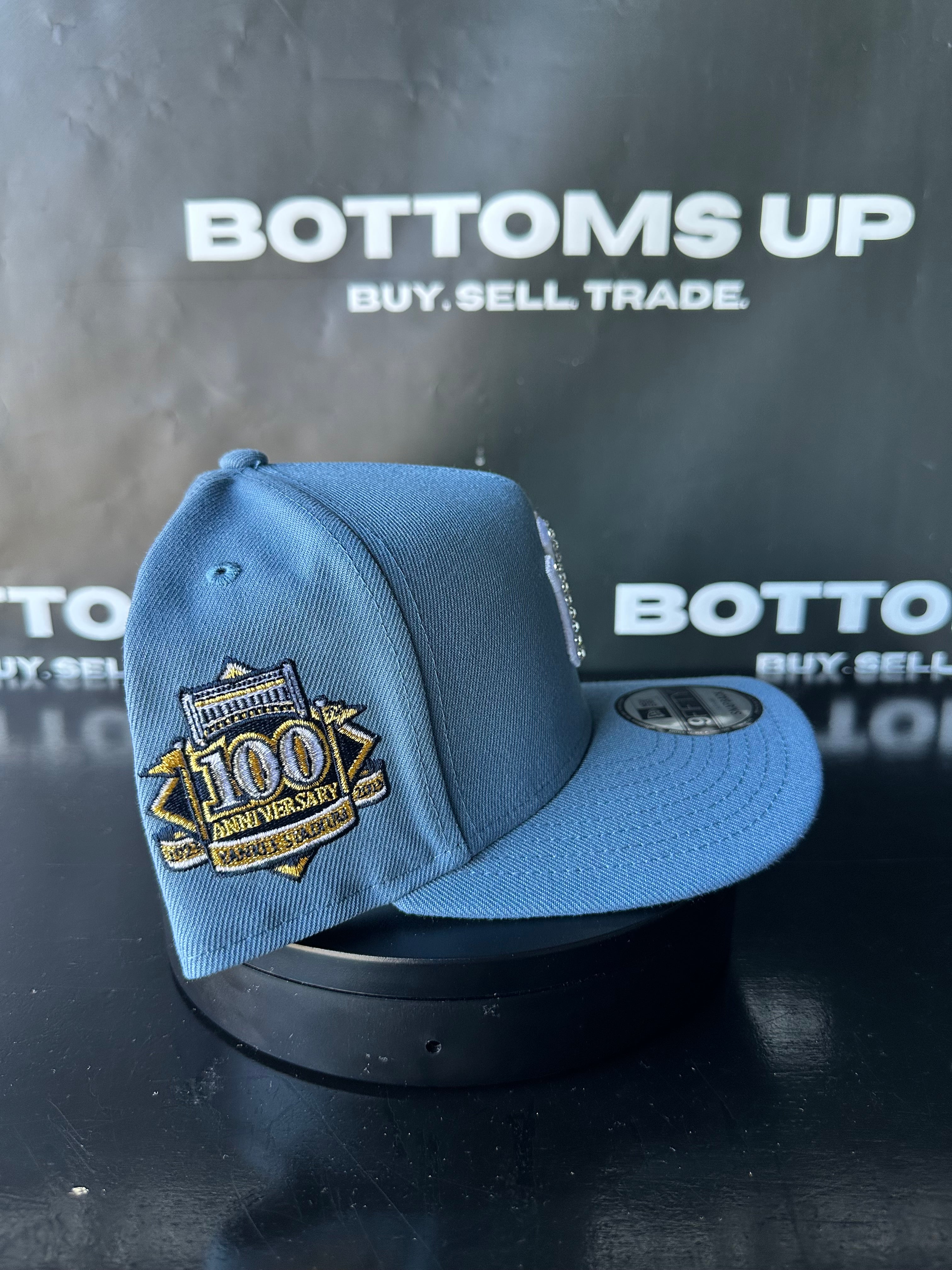 Polancaps: New York Yankees Giant Cross 100 Anniversary Patch 1 of 1 Hat