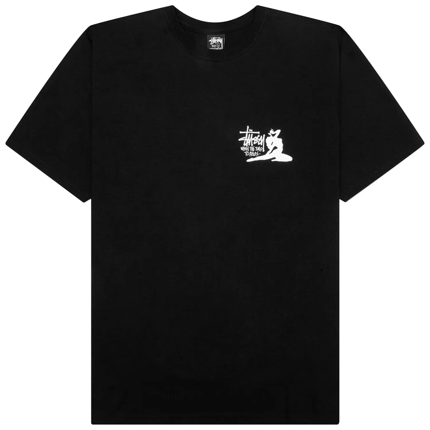 Stussy Relax Black T-Shirt