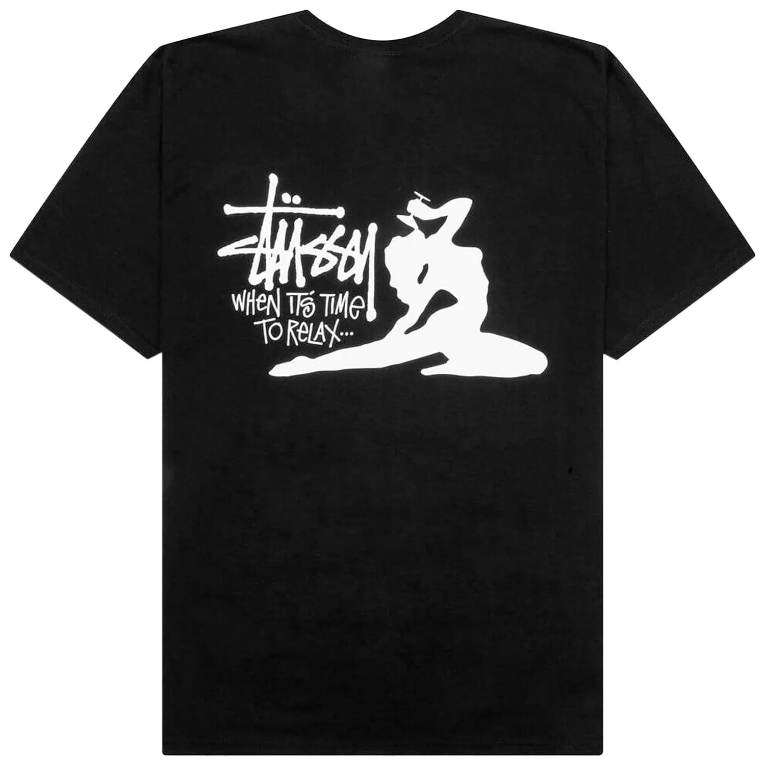 Stussy Relax Black T-Shirt