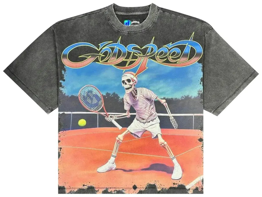 Godspeed Top Spin Black T Shirt
