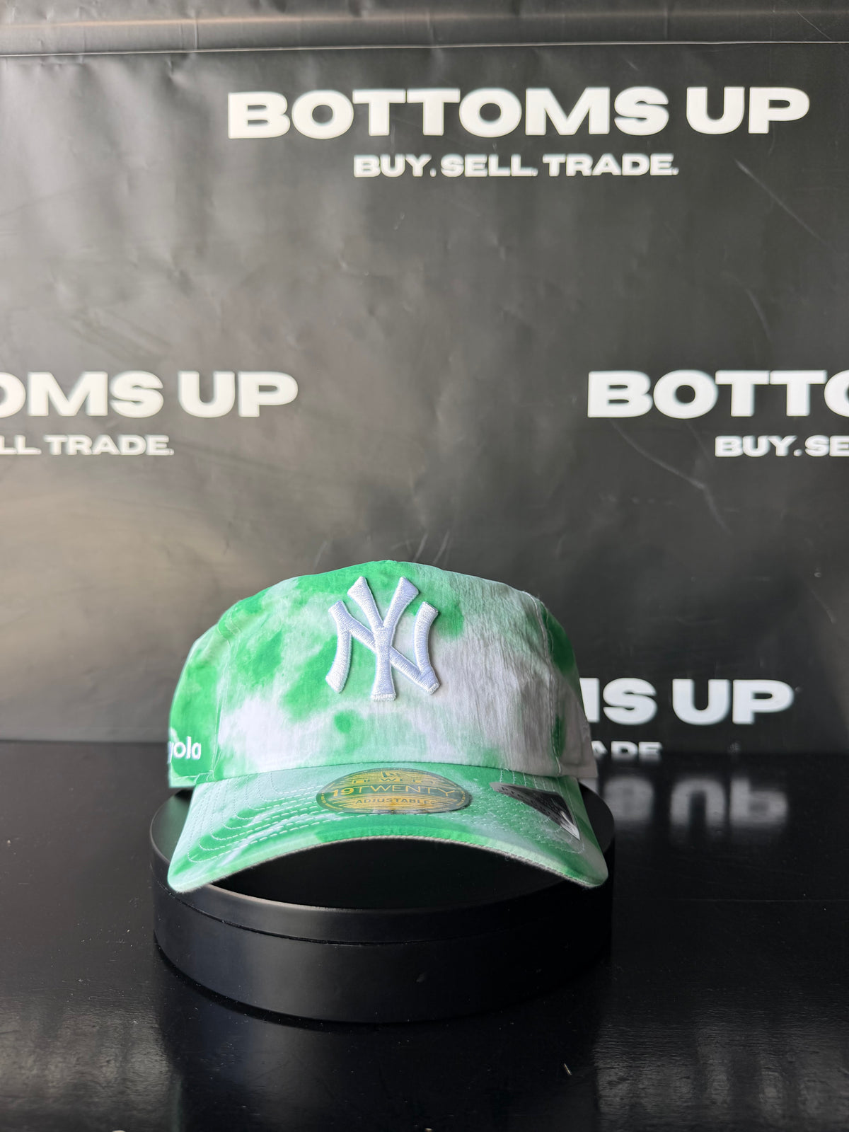 New Era x Crayola New York Yankees 19Twenty Tie-Dye Snapback Hat In Green / White