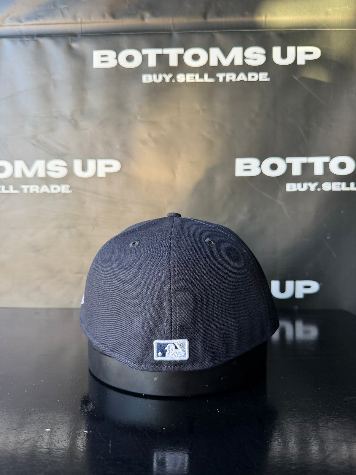 New York Yankees New Era 59FIFTY Split Panel Fitted In Navy/White - 1 of 1