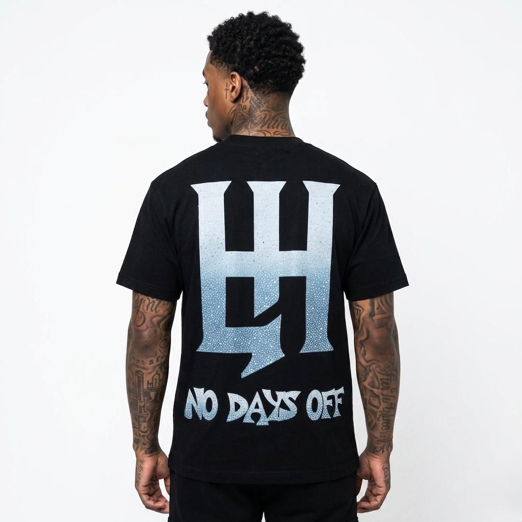 Life Hustlers Pray T-Shirt In Black