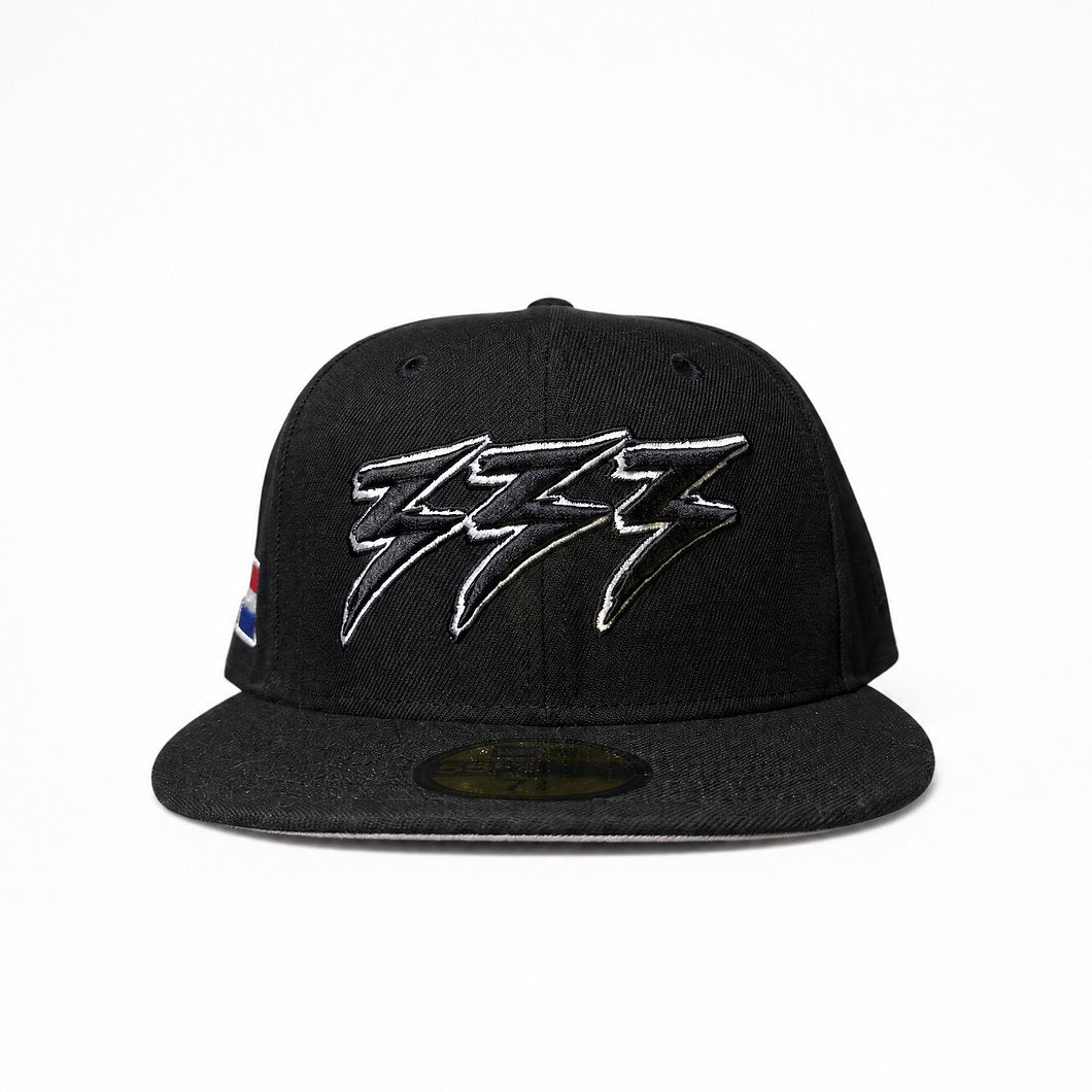 333 3Eyevision 59Fifty Black/Snow Gray Fitted Hat