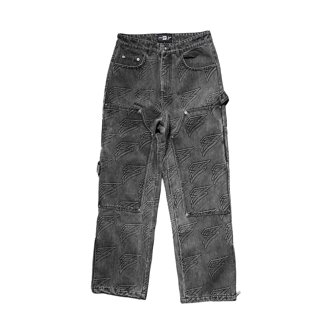 333 3Eyevision Monogram Denim Jeans