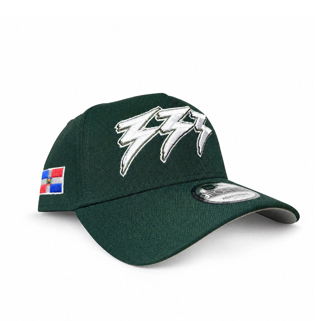 333 3Eyevision 9Forty/Olive Green Snapback Hat