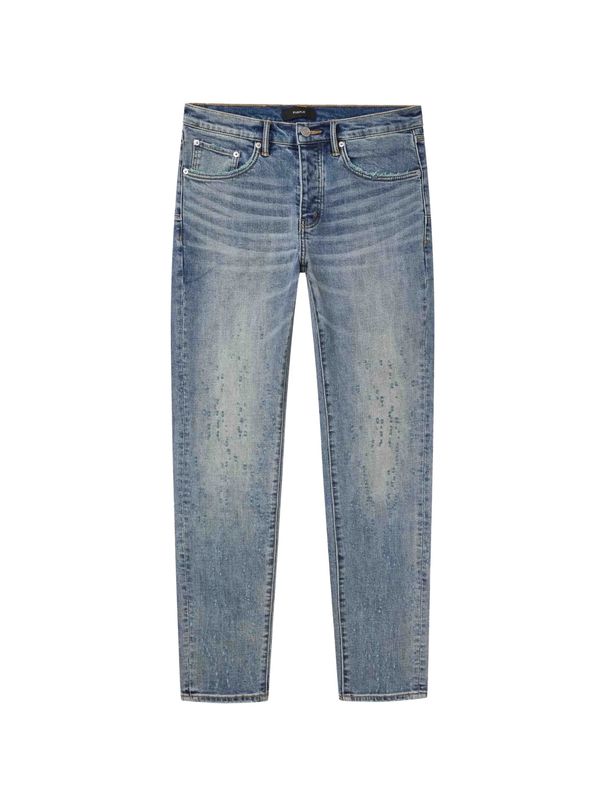 Purple Brand Weft Buckshot Skinny Jeans P001-CWBK425