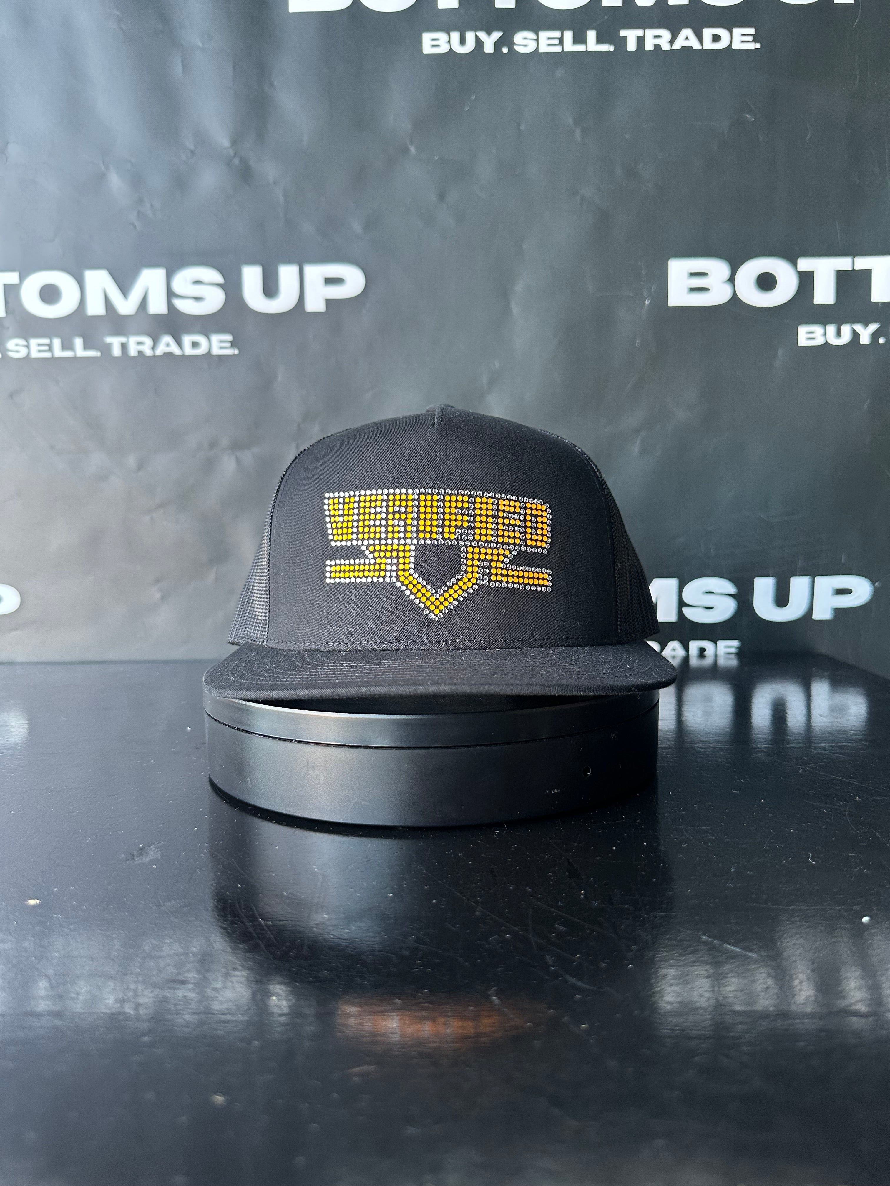 Verified Star Trucker Hat In Black/Mustard