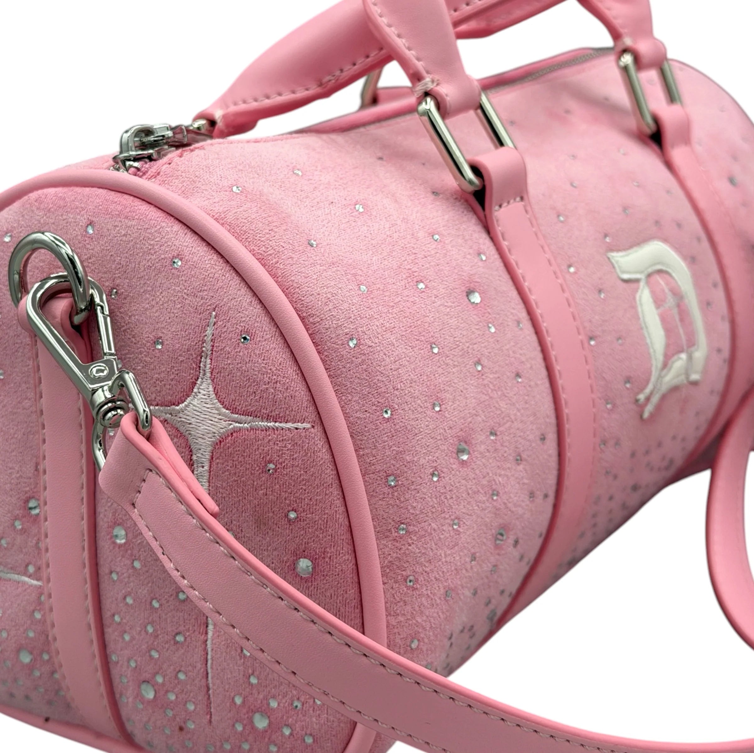 Digital Mini Duffle Bag In Pink