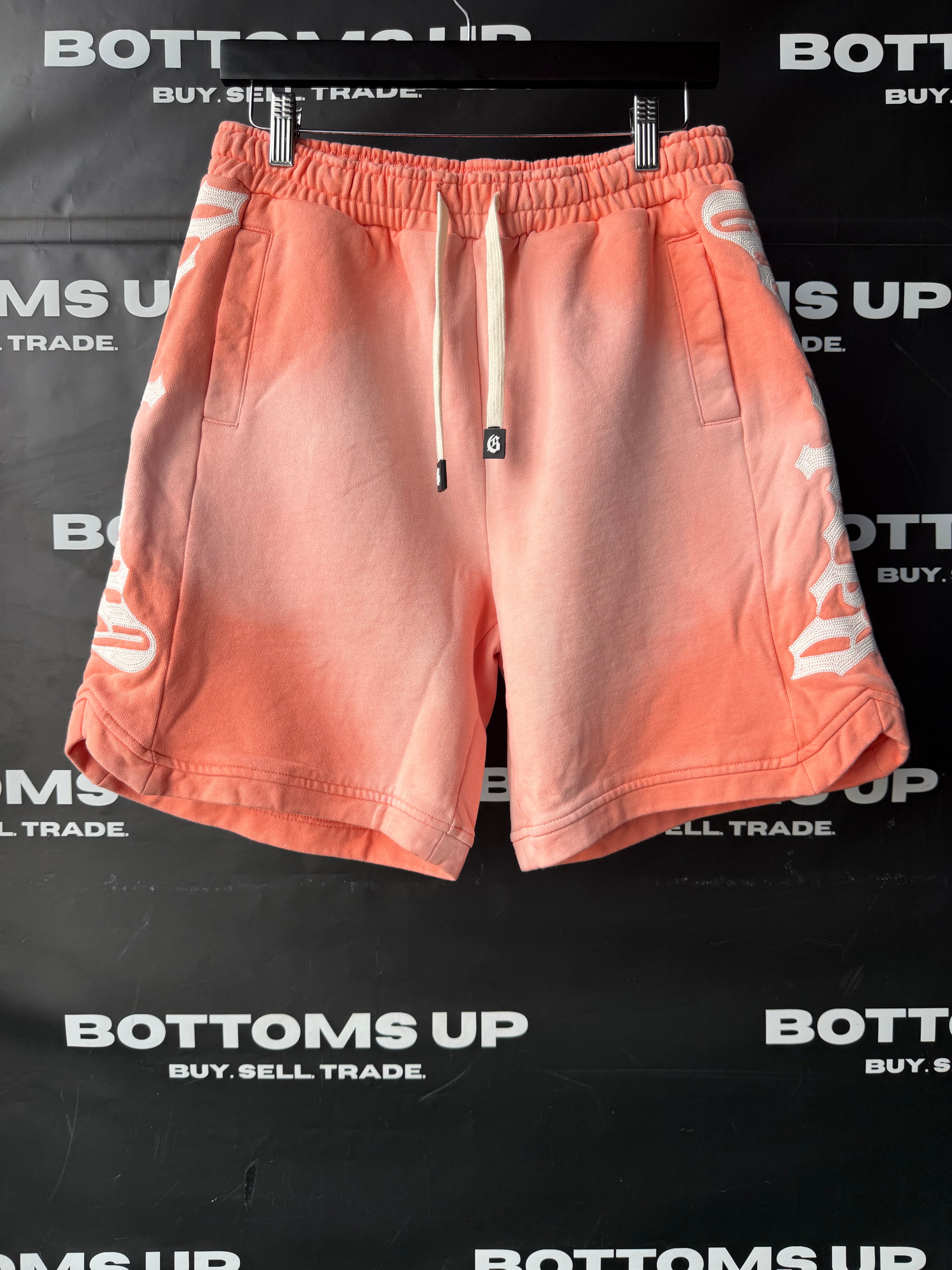 Godspeed CourtSide Shorts In Orange Cream