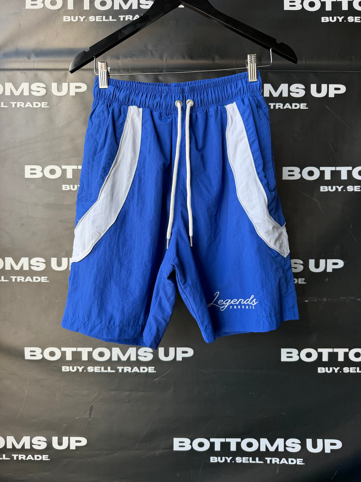 Legends Prevail Short Sleeve Windbreaker Set In Royal Blue