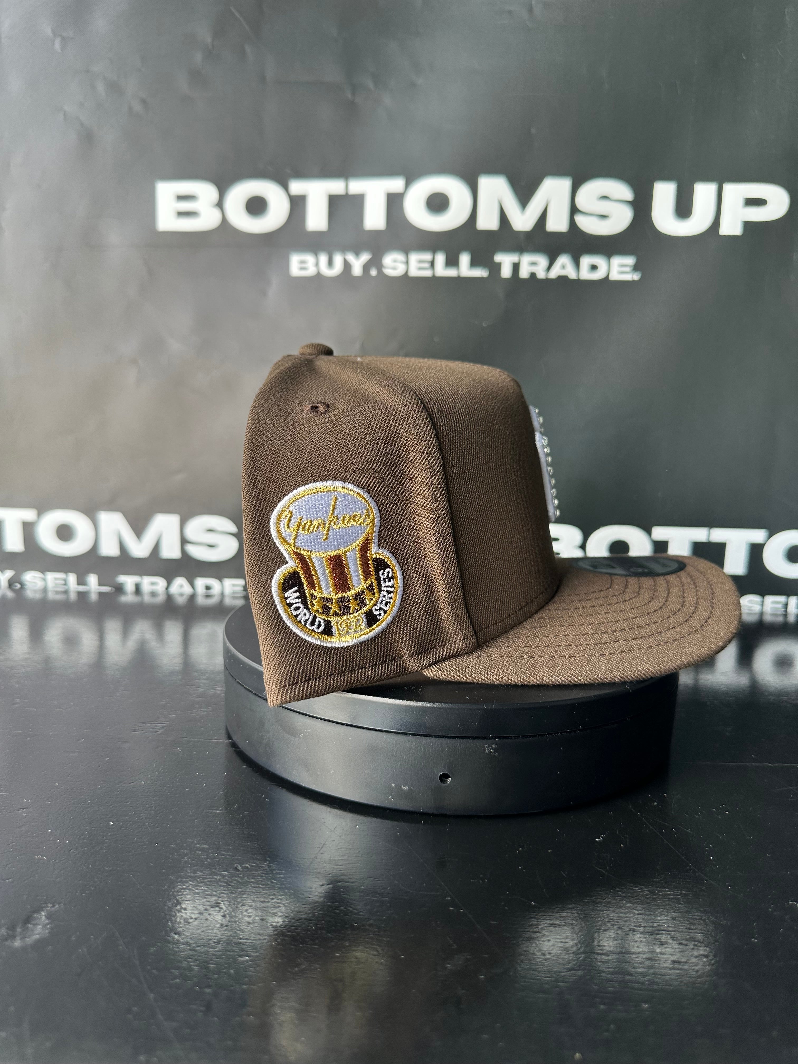 Polancaps: New York Yankees Brown Roses Patch 1 of 1 Hat