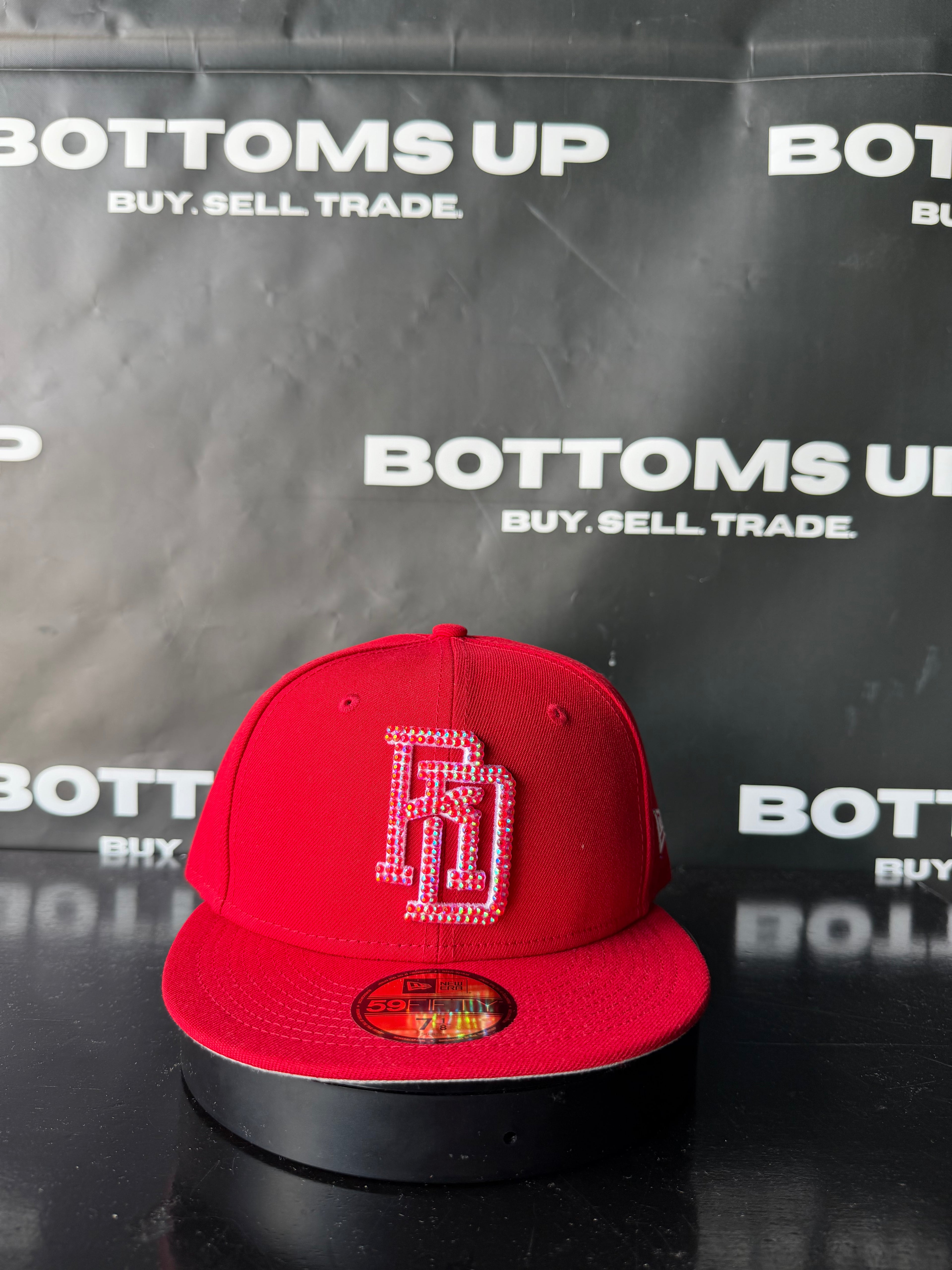 New Era 59FIFTY Fitted: Dominican Republic WBC Red/White Customized