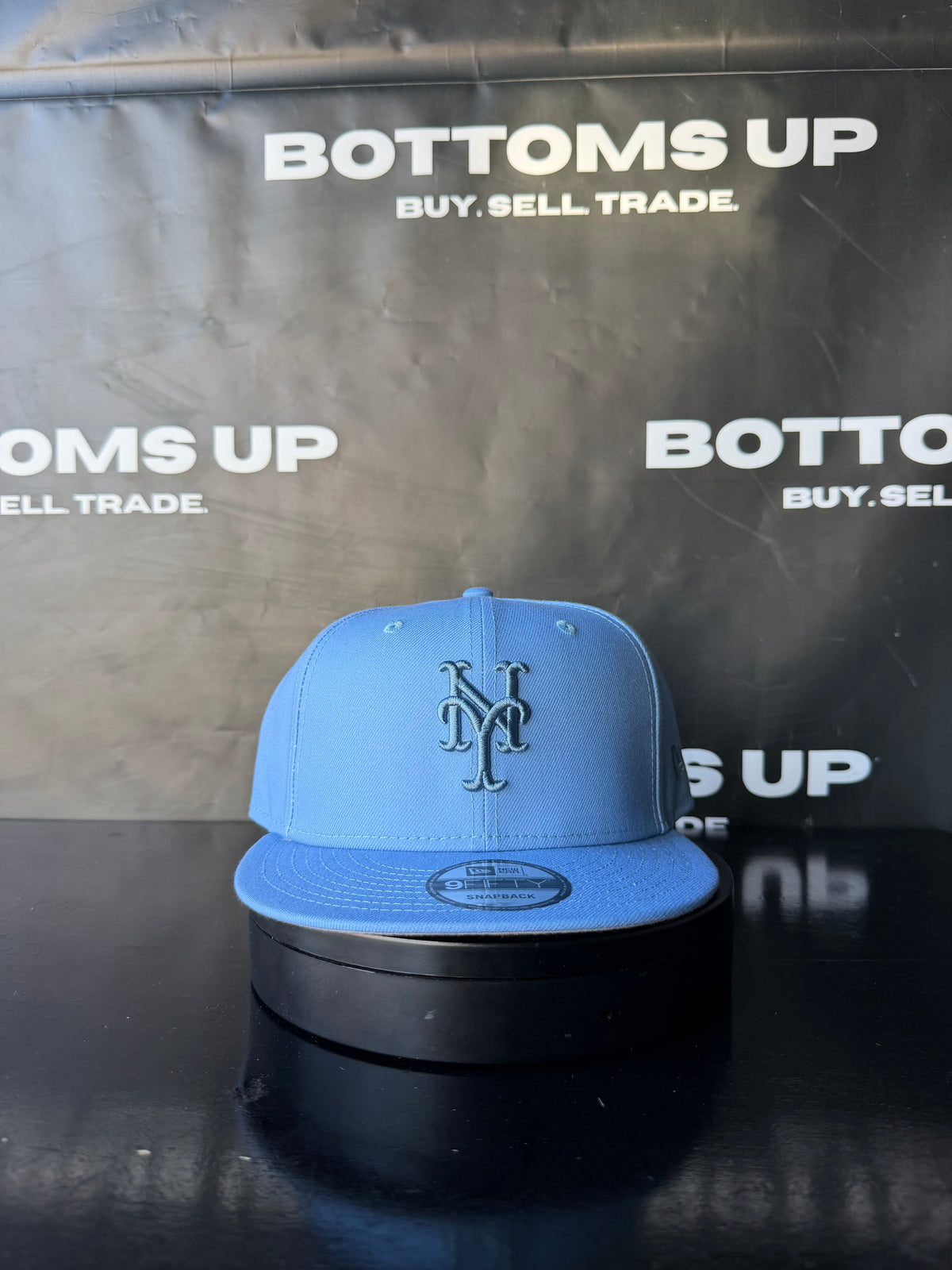 New York Mets New Era 9FIFTY Snapback Hat In Blue