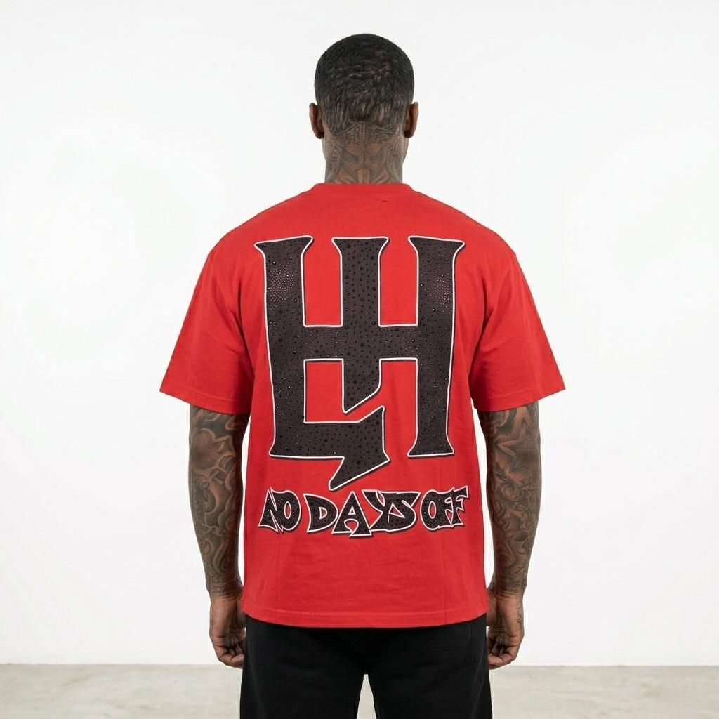 Life Hustlers Apocalypse T-Shirt In Red