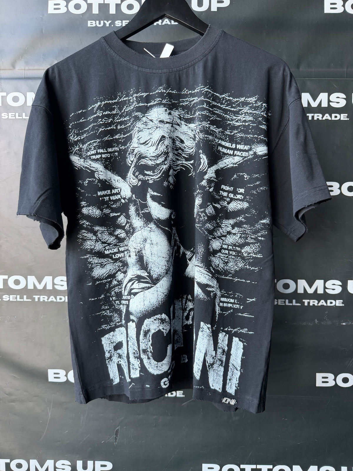 Rich Oni Angel Global T-Shirt In Black