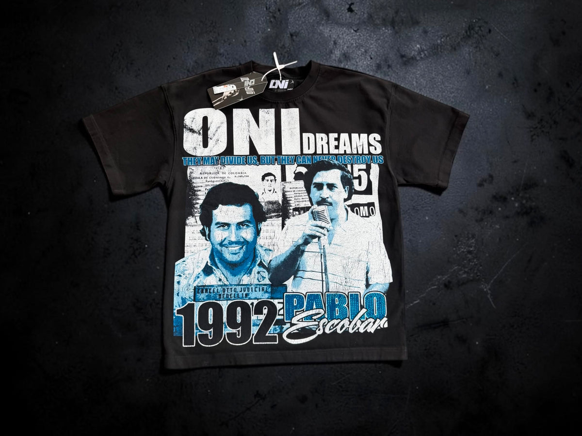 Rich Oni May Divide Us T-Shirt In Black