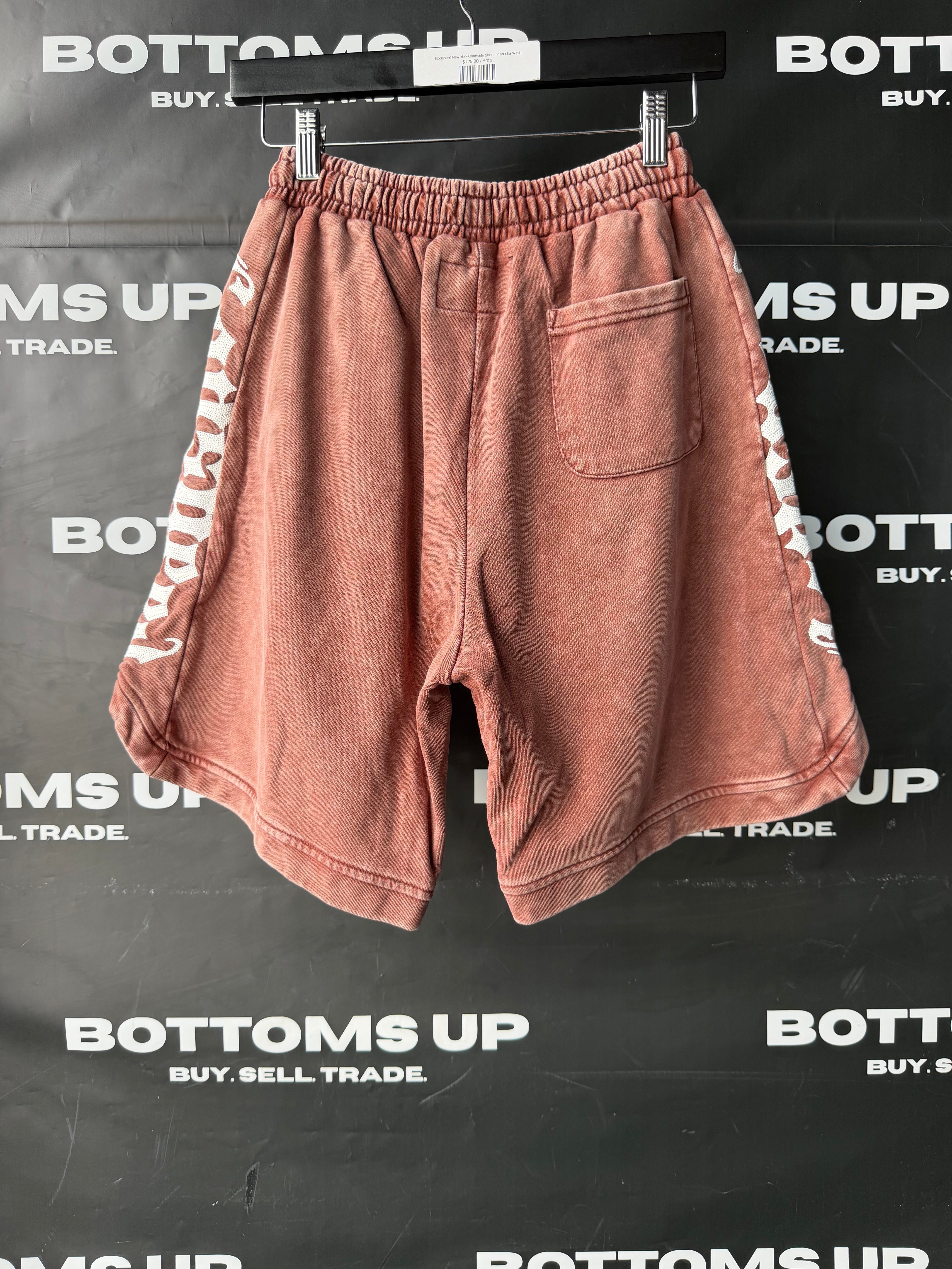 Godspeed New York Courtside Shorts In Mocha Wash