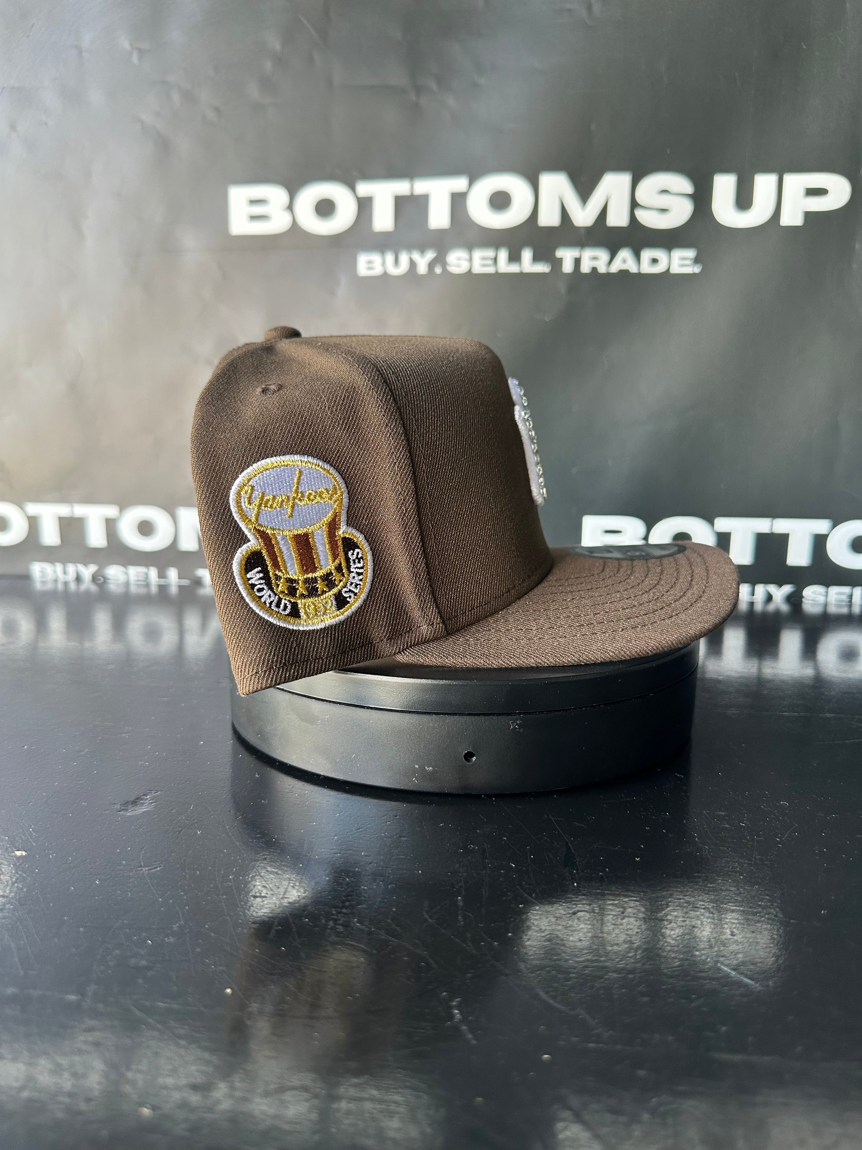 Polancaps: New York Yankees Brown Rhinestone Floral 1 of 1 Hat