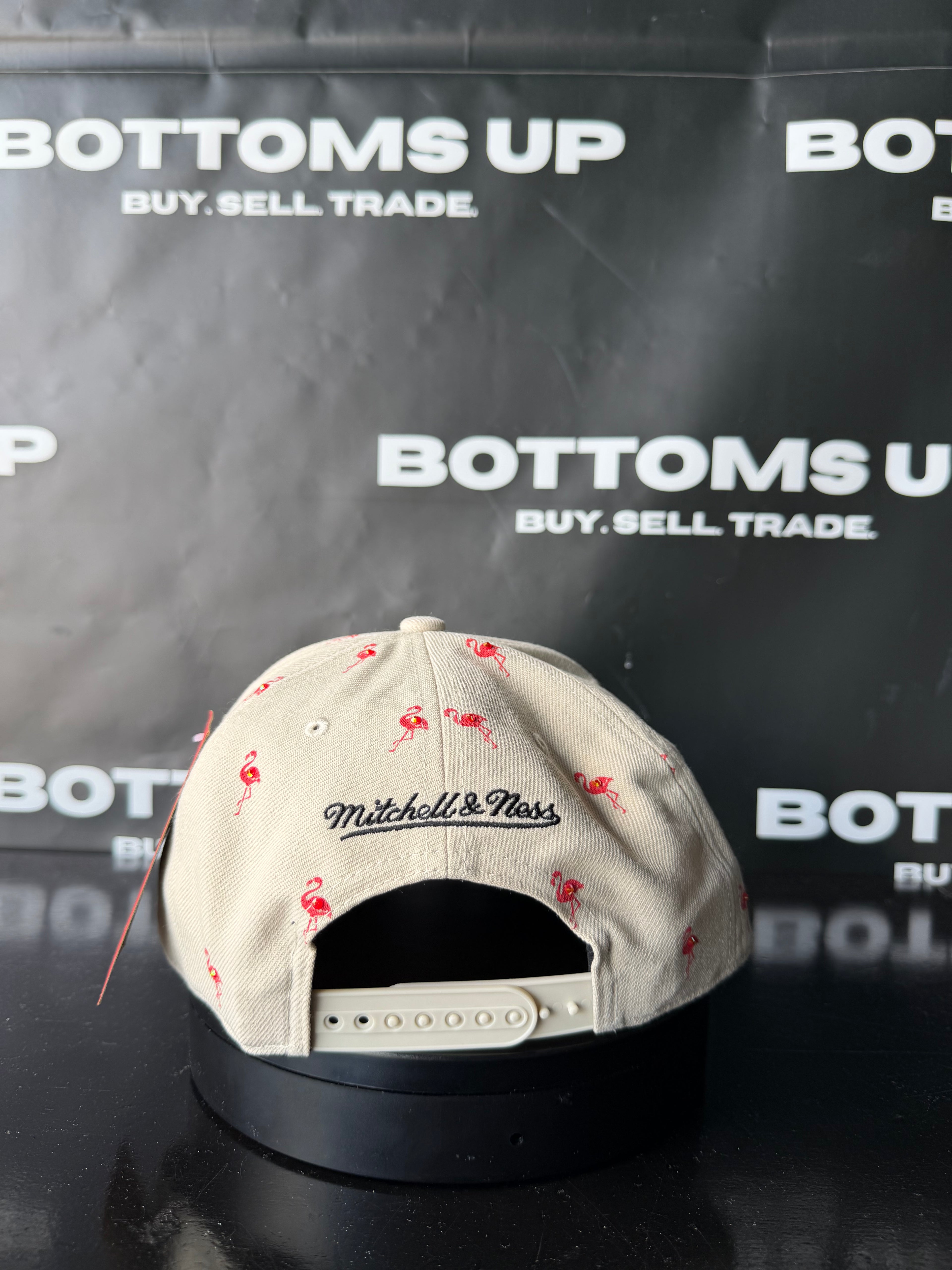 New Era 9Forty Snapback: Florida Marlins Flamingo Patterned Customized