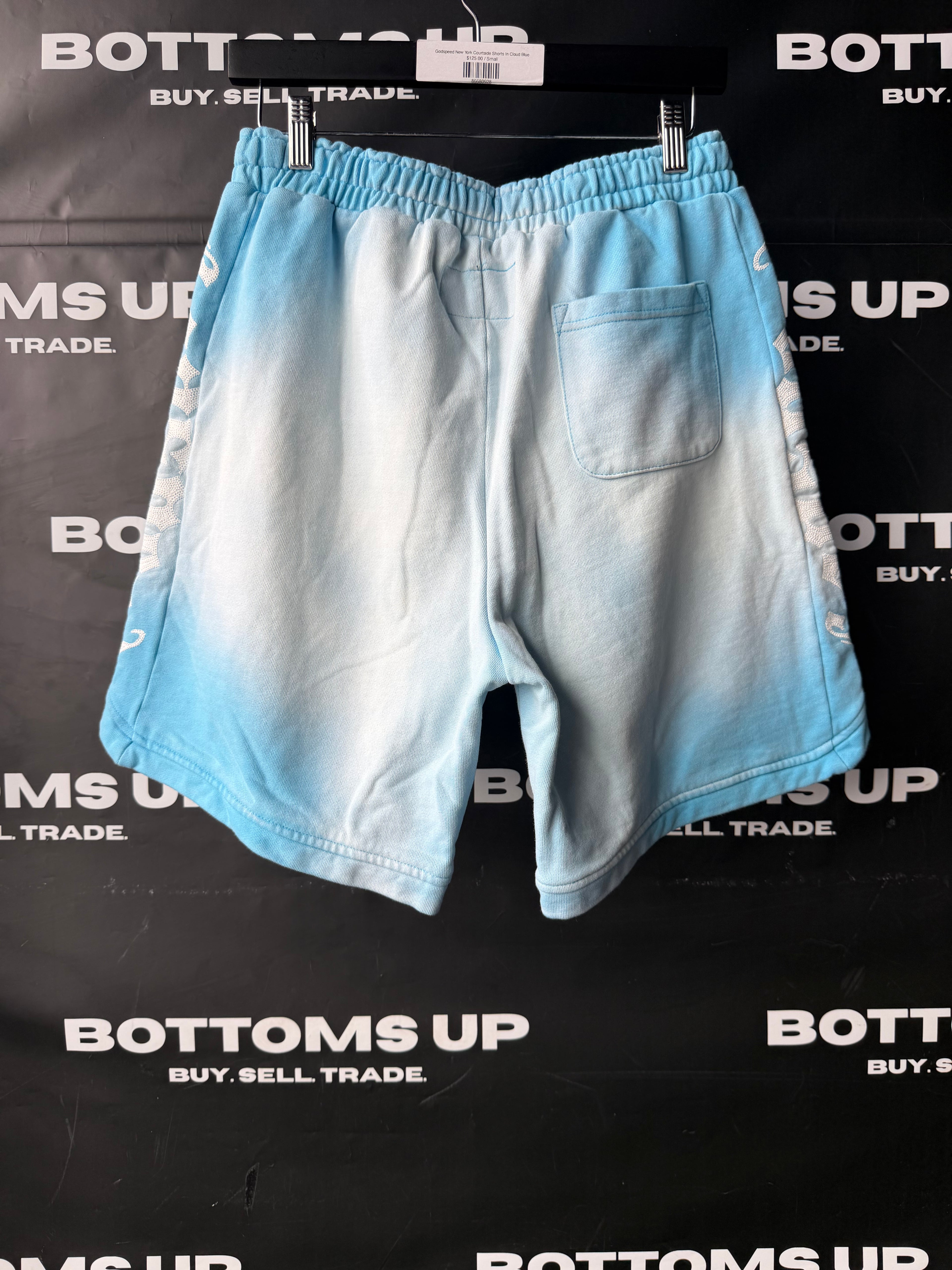 Godspeed New York Courtside Shorts In Cloud Blue