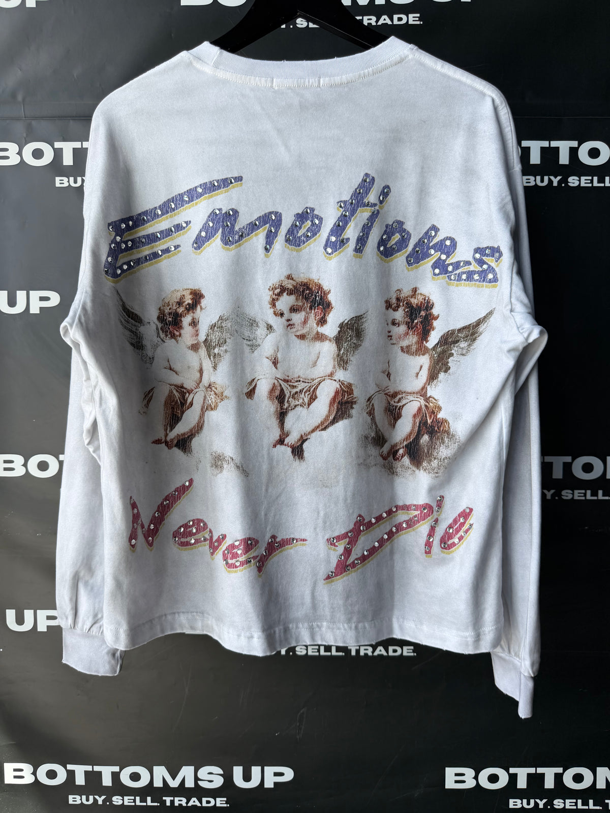 Mixed Emotion Triplets T-Shirt In White