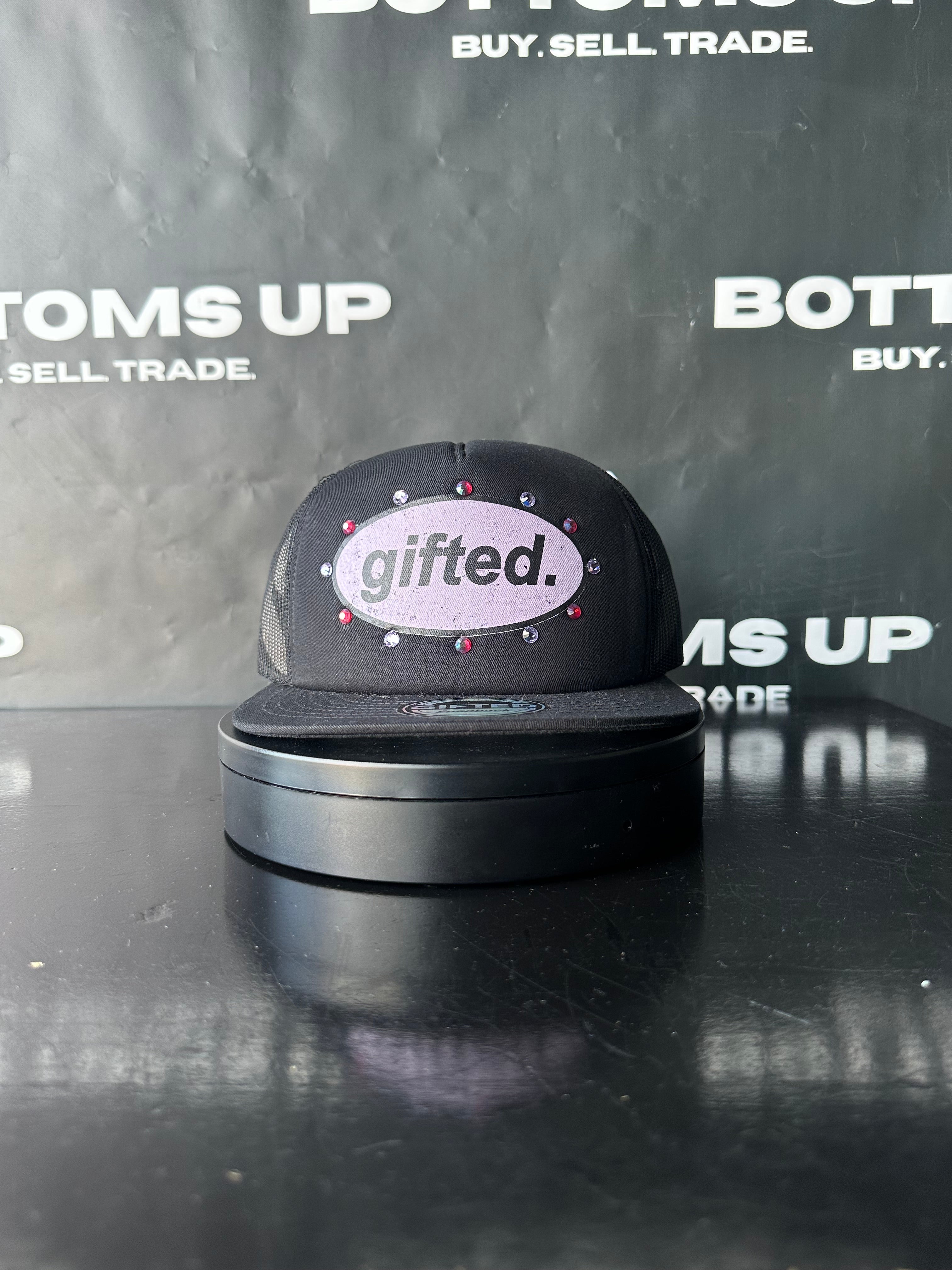 Gifted Everyone Is Gifted Black & Purple Snapback Hat