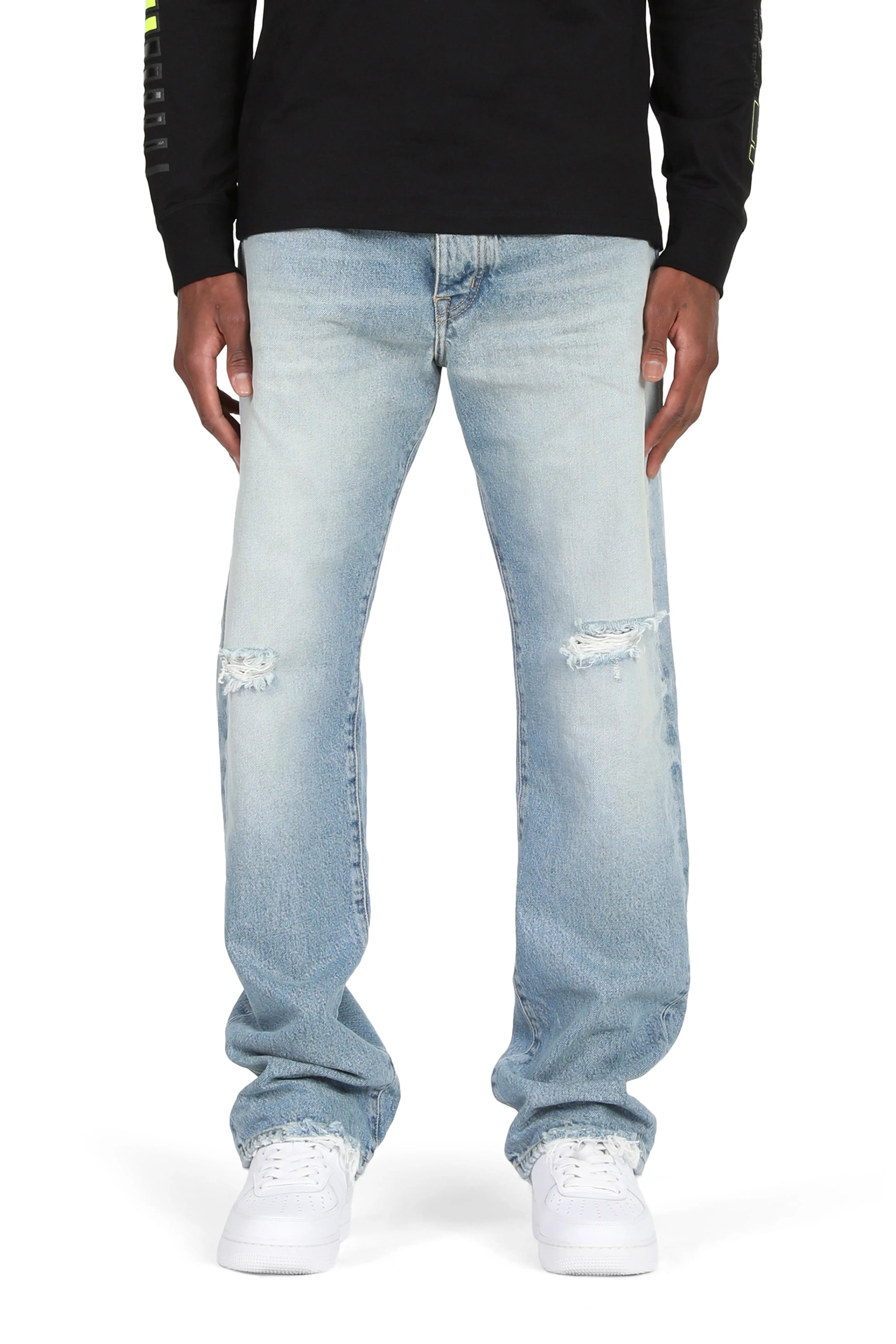 Purple Brand Dirty Indigo Vintage Wash Jeans Black Label P011-DIVW422