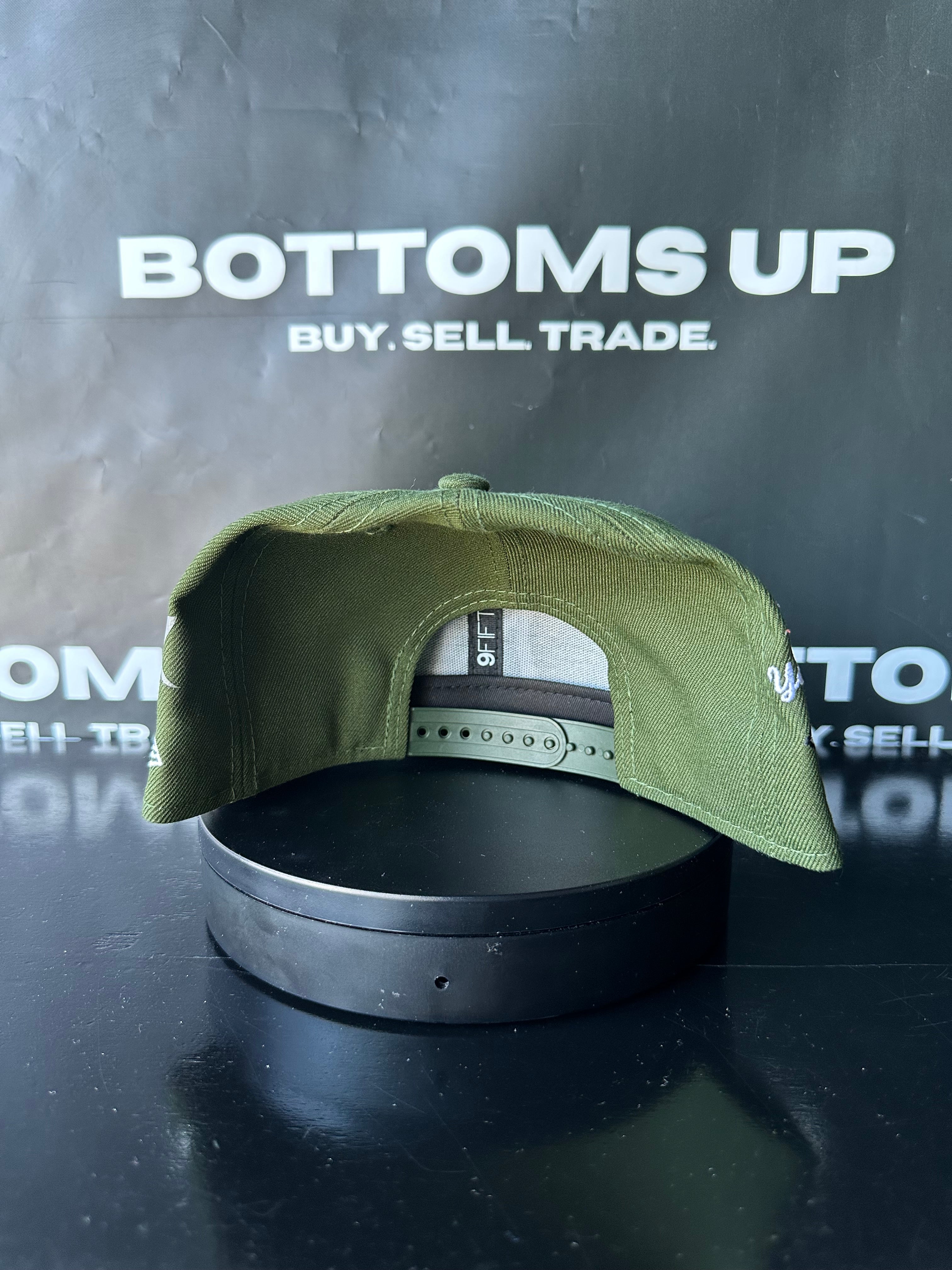 Polancaps: New York Yankees Green Floral 75th Yankee Stadium Anniversary Patch 1 of 1 Hat